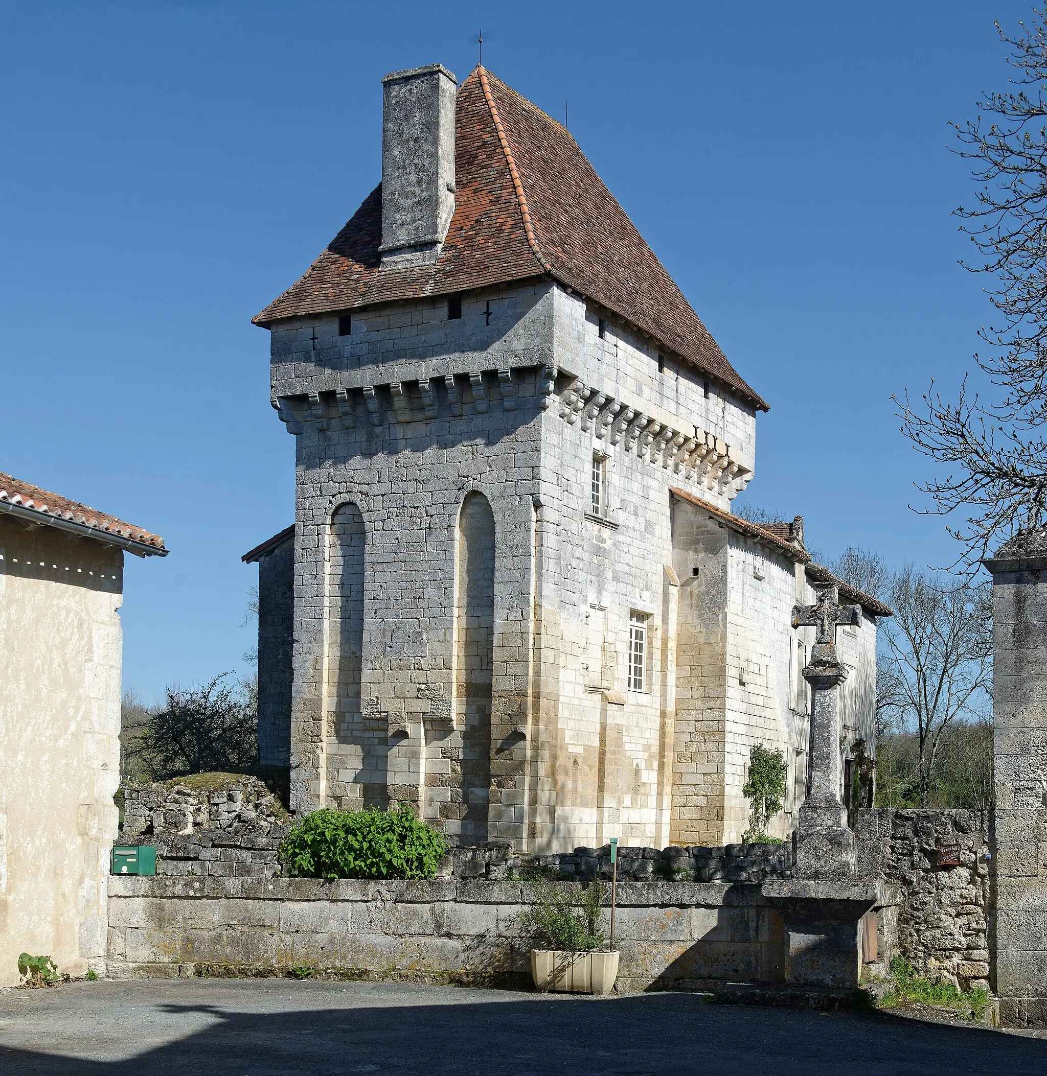 Photo showing: Château fort de Chapdeuil, en Dordogne.