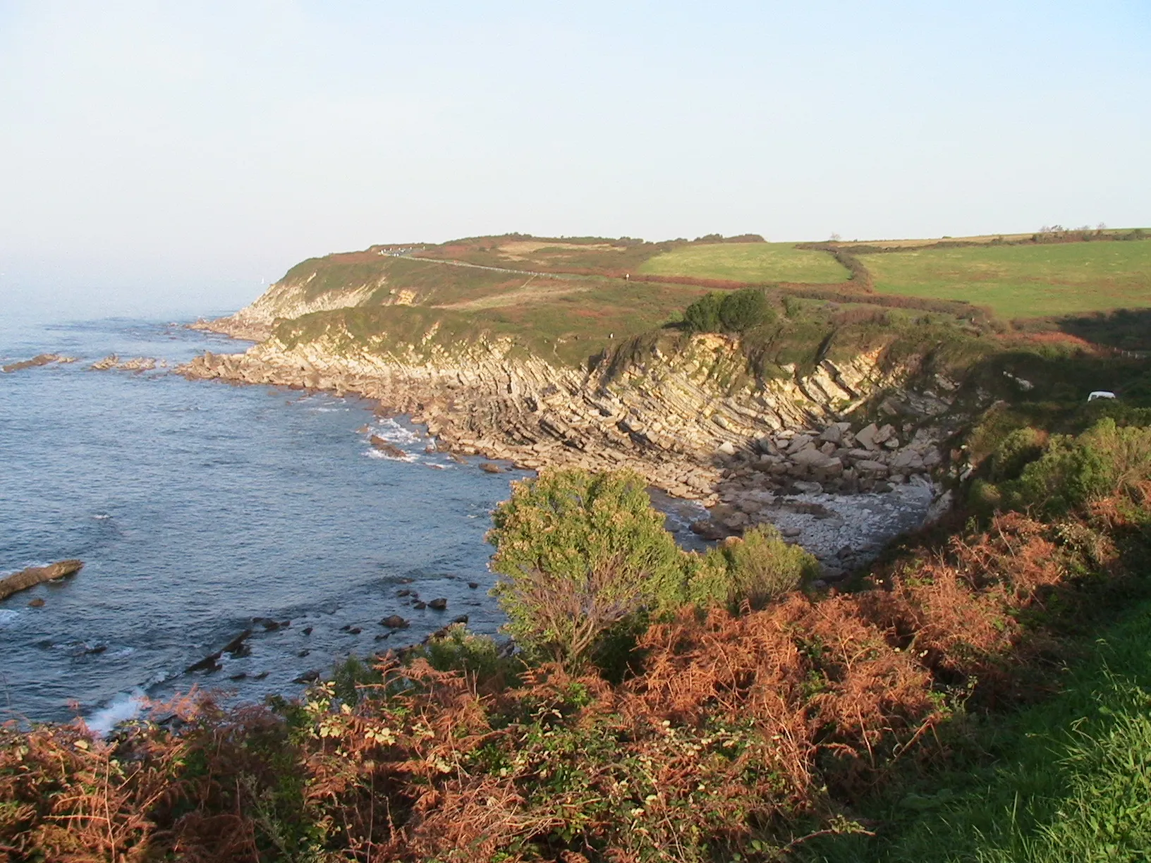 Photo showing: Erlaitza, Basque coast in Urrugne.