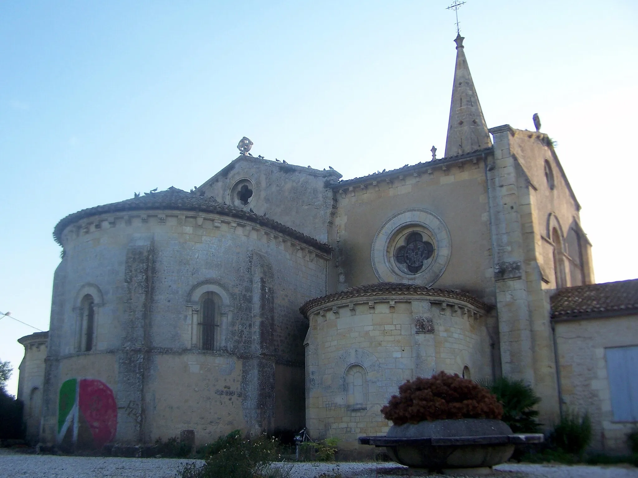 Photo showing: Saint Quitterie church of Martillac (Gironde, France)