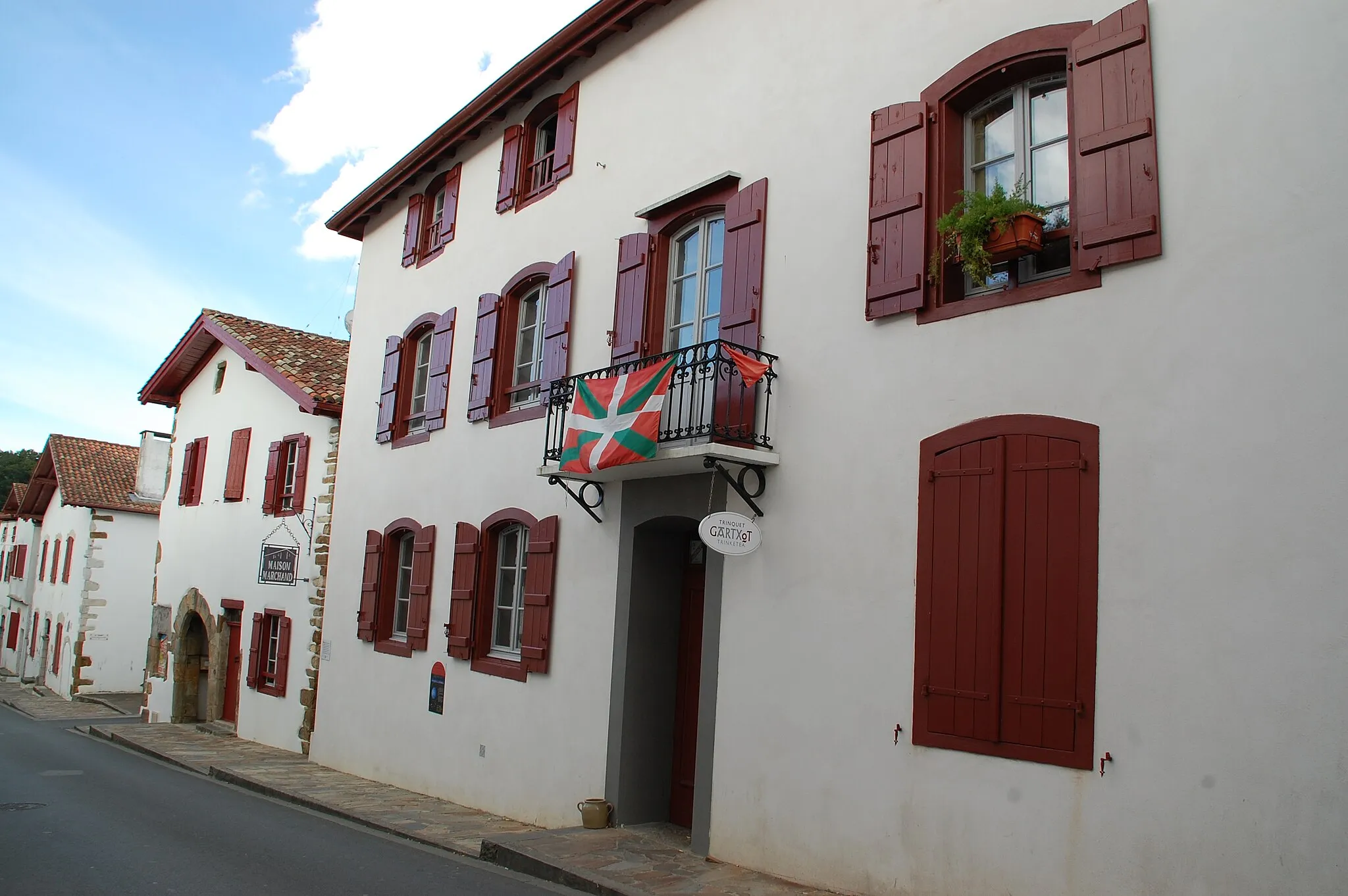 Photo showing: Trinquet Gartxot, ancien jeu de paume.