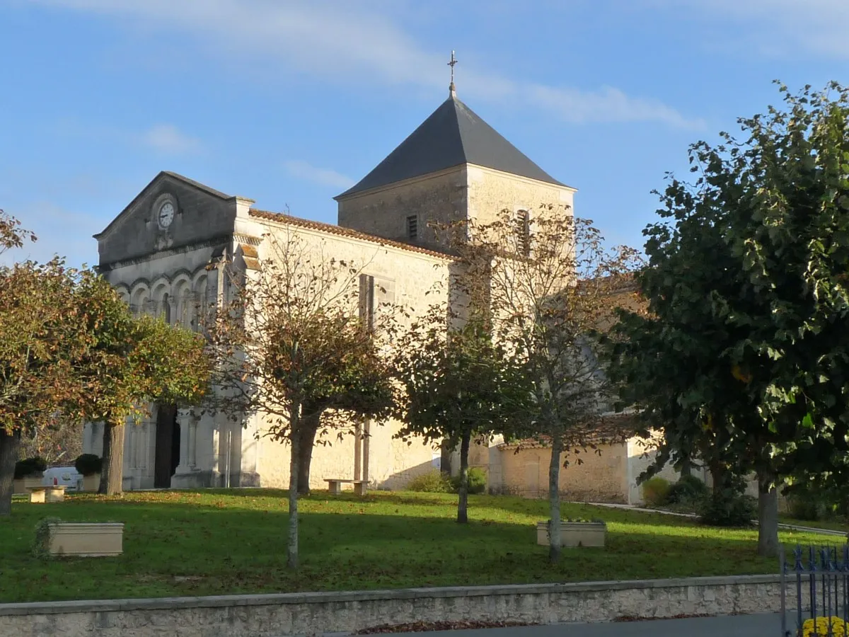 Photo showing: église de Clérac, Charente-Maritime, France
