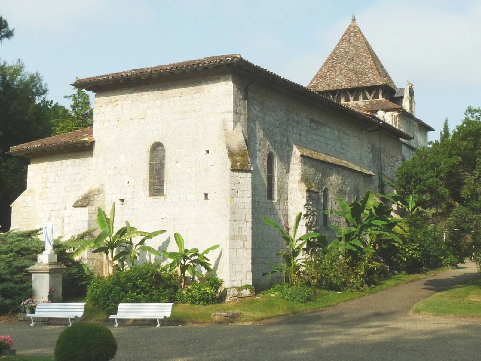 Photo showing: église de Barbotan, Gers, France