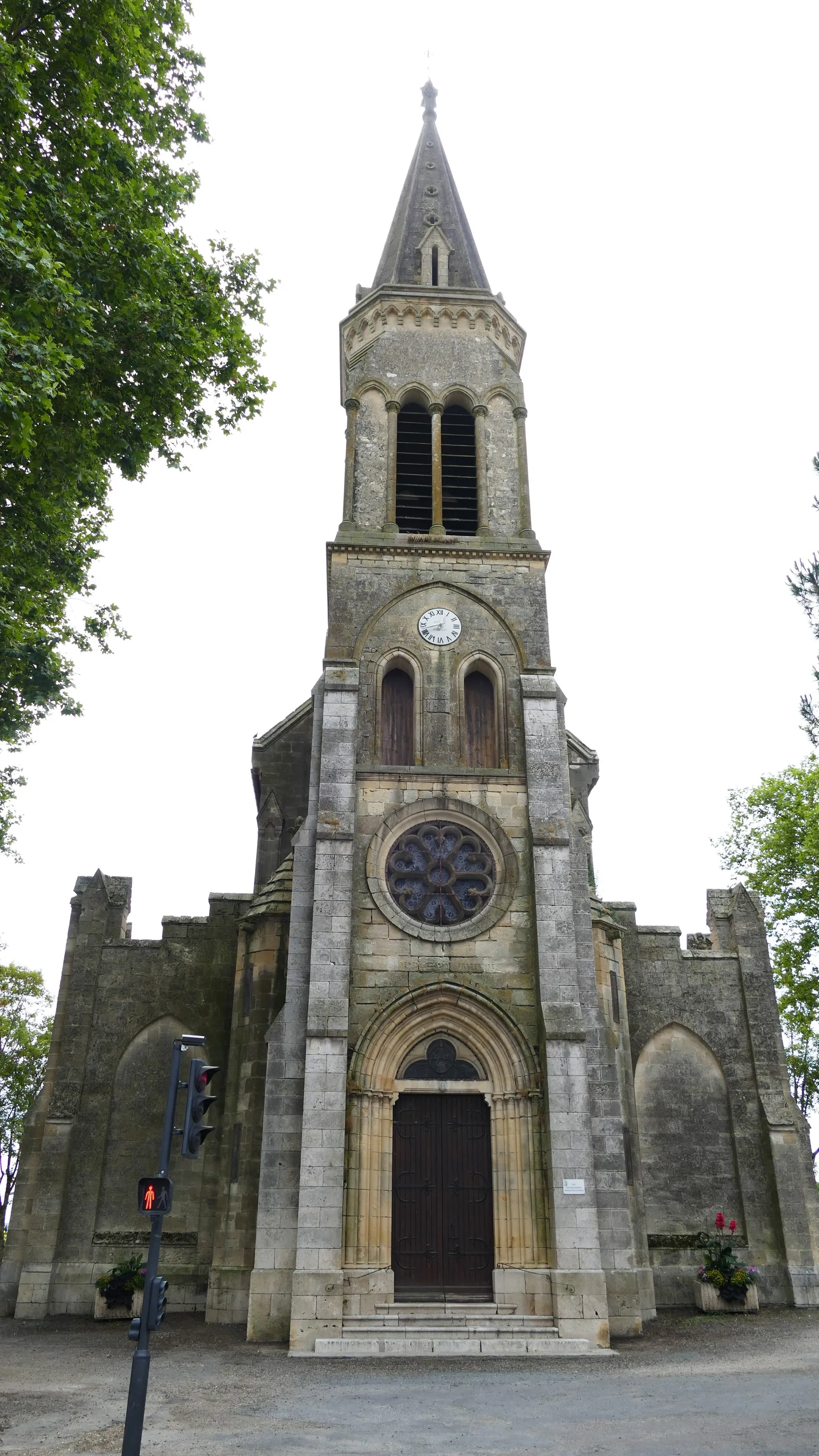 Photo showing: Our Lady's church in Barbaste (Lot-et-Garonne, Aquitaine, France).