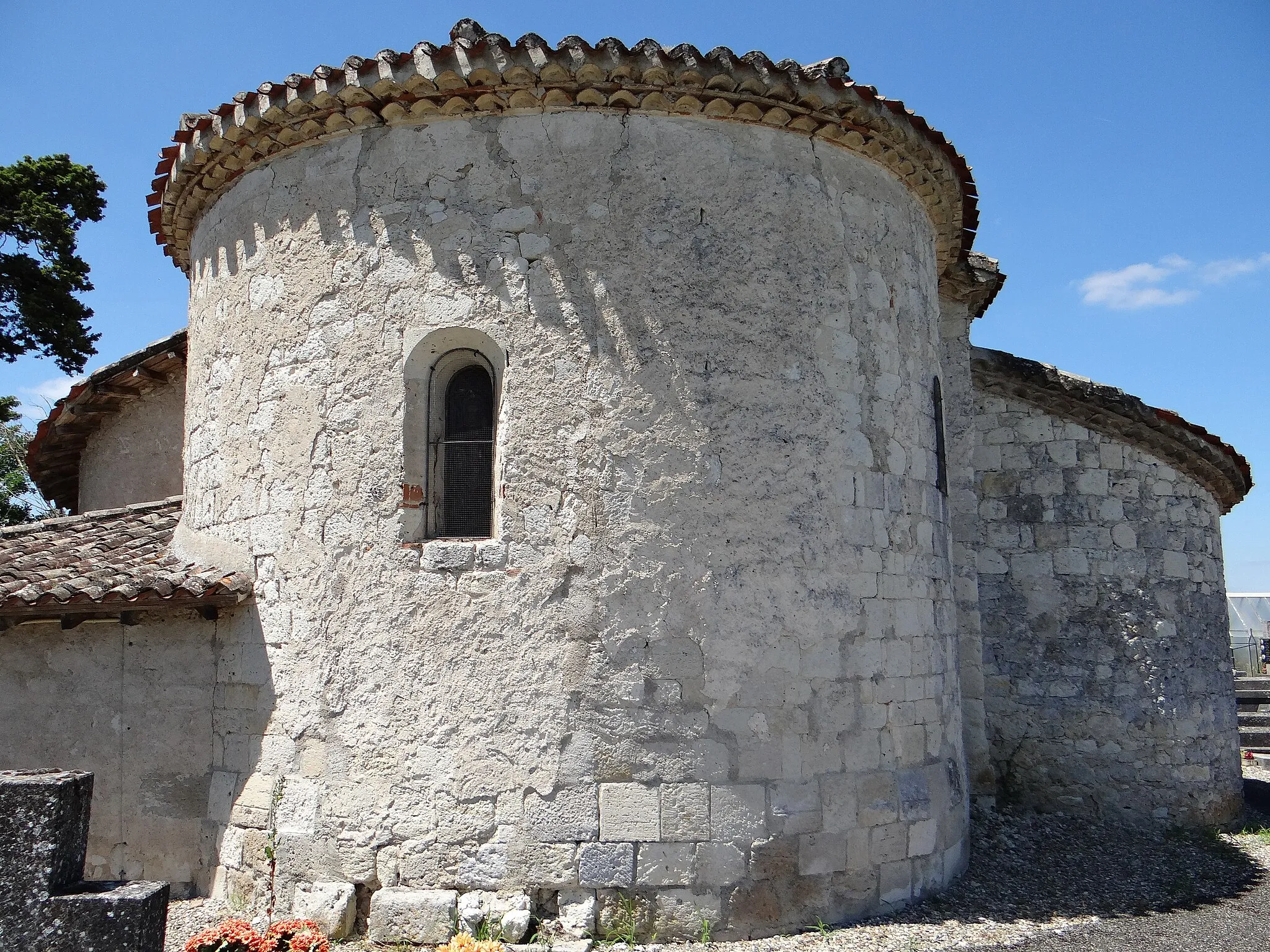 Photo showing: Saint-Martin-de-Beauville - Église Saint-Martin - Chevet