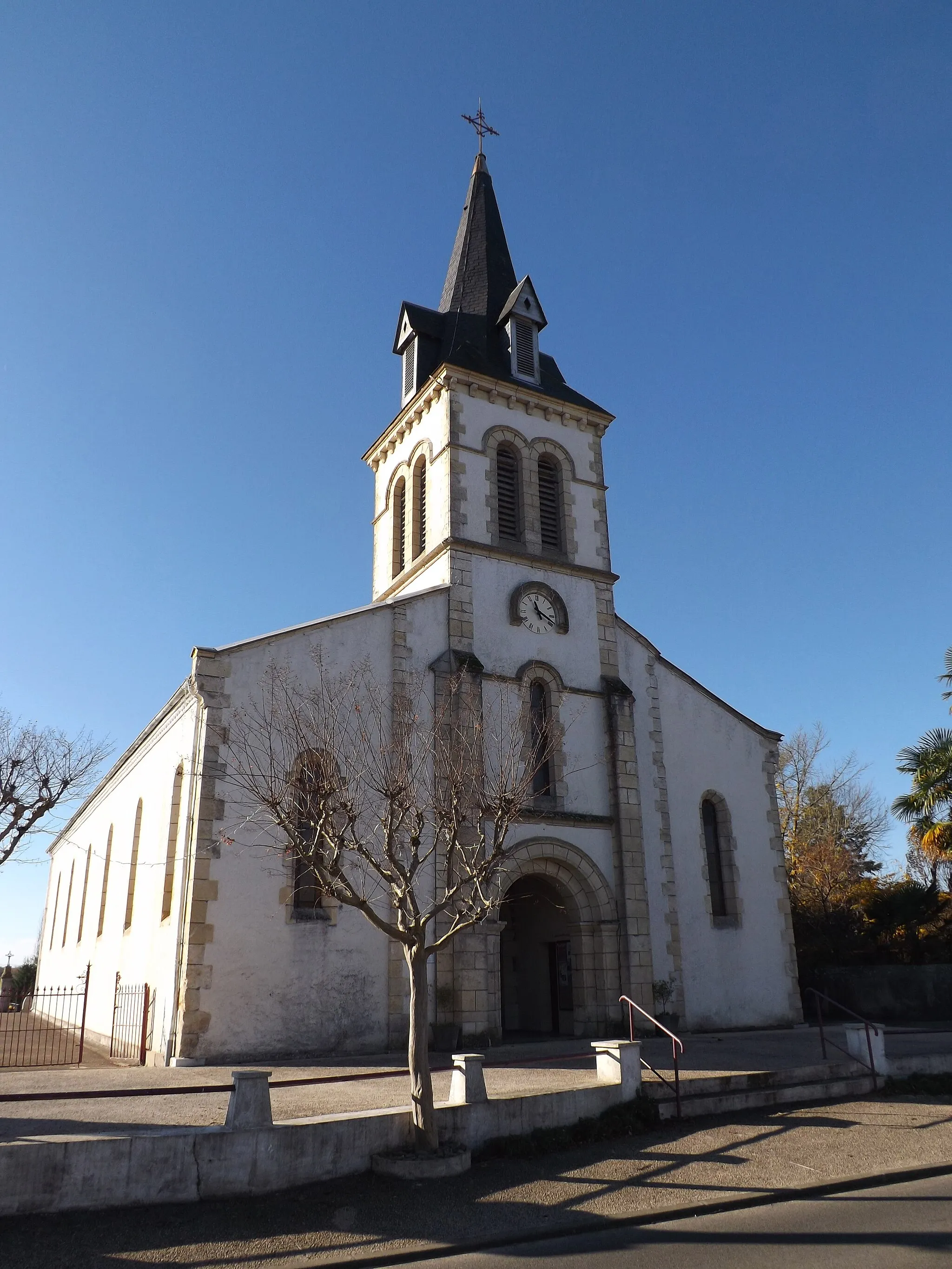 Photo showing: Eglise de Nassiet, Landes, France