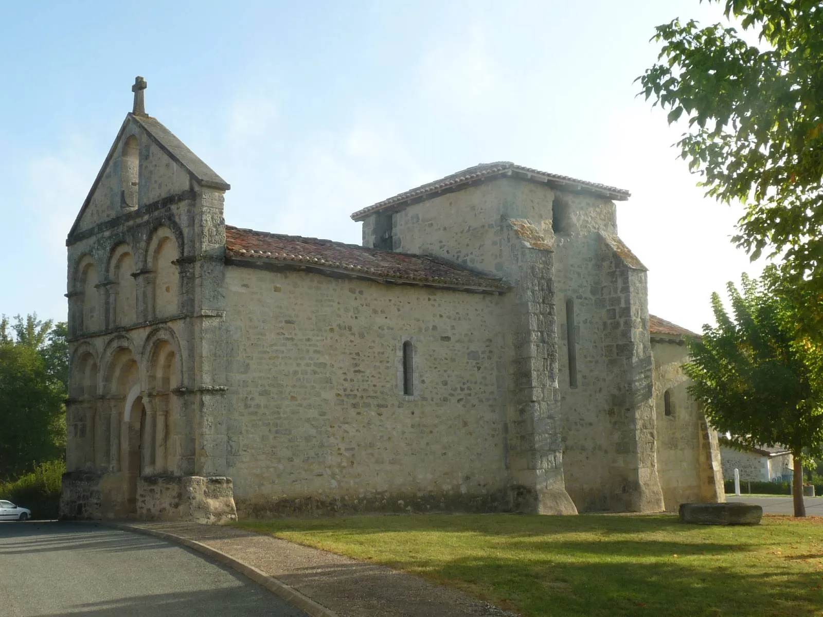 Photo showing: église de Boresse (17), France