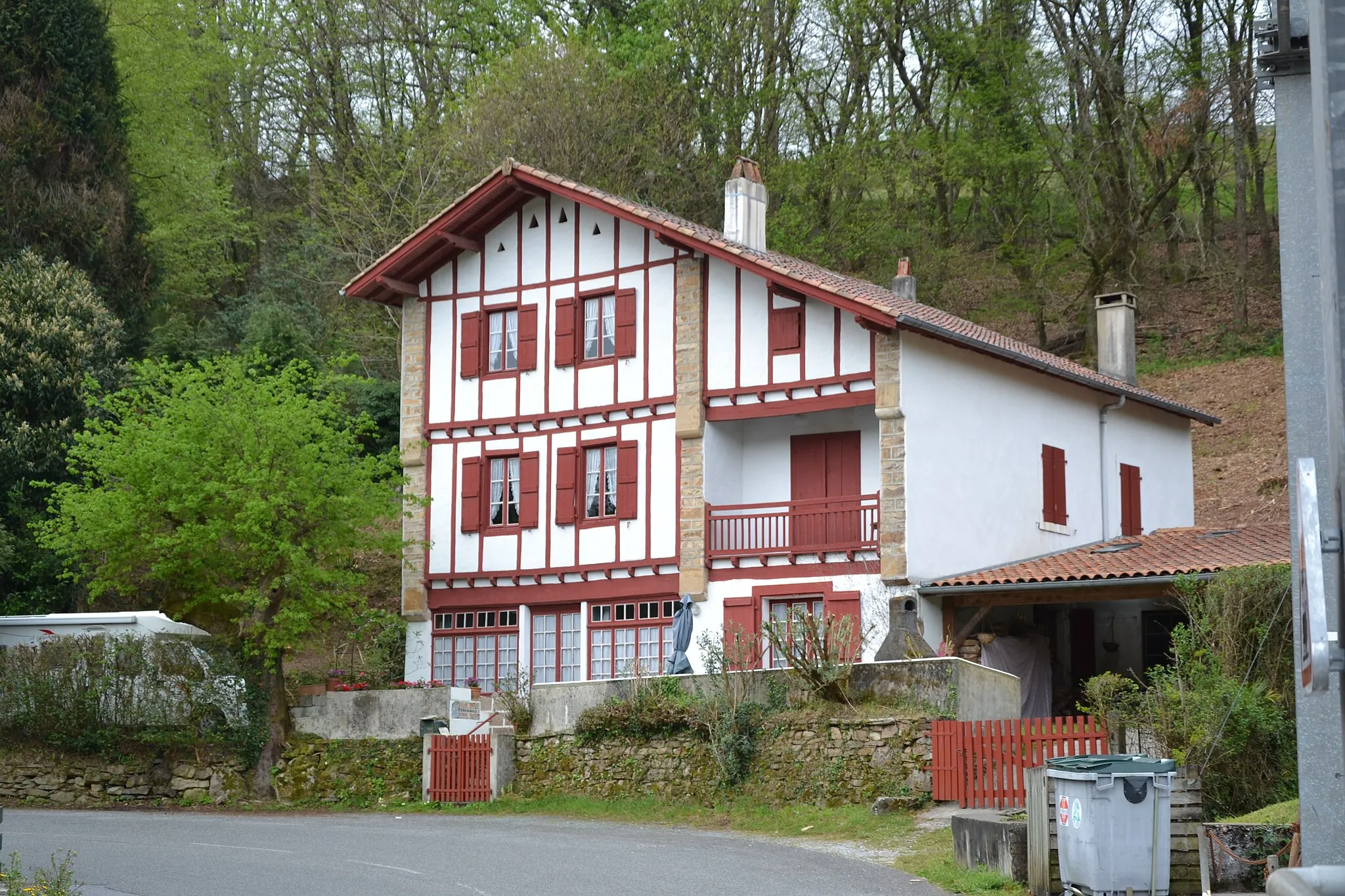 Photo showing: Maison basque au col Saint Ignace