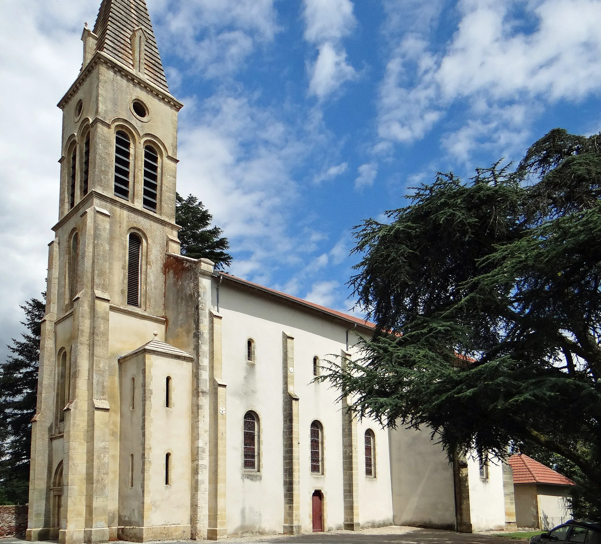 Photo showing: Fongrave - Église Saint-Léger