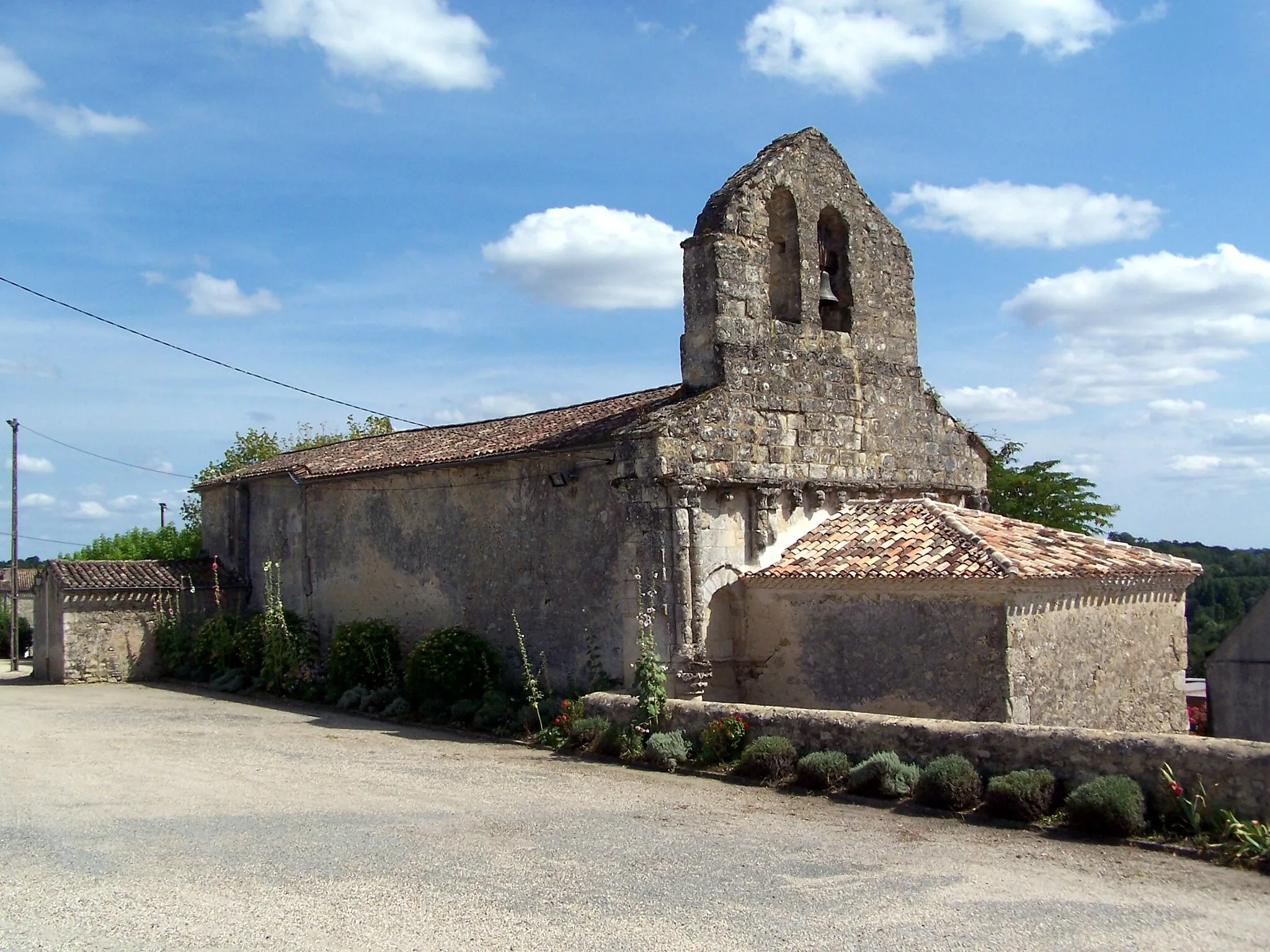 Photo showing: Church Saint-Barthélemy of Listrac-de-Durèze (Gironde, France)