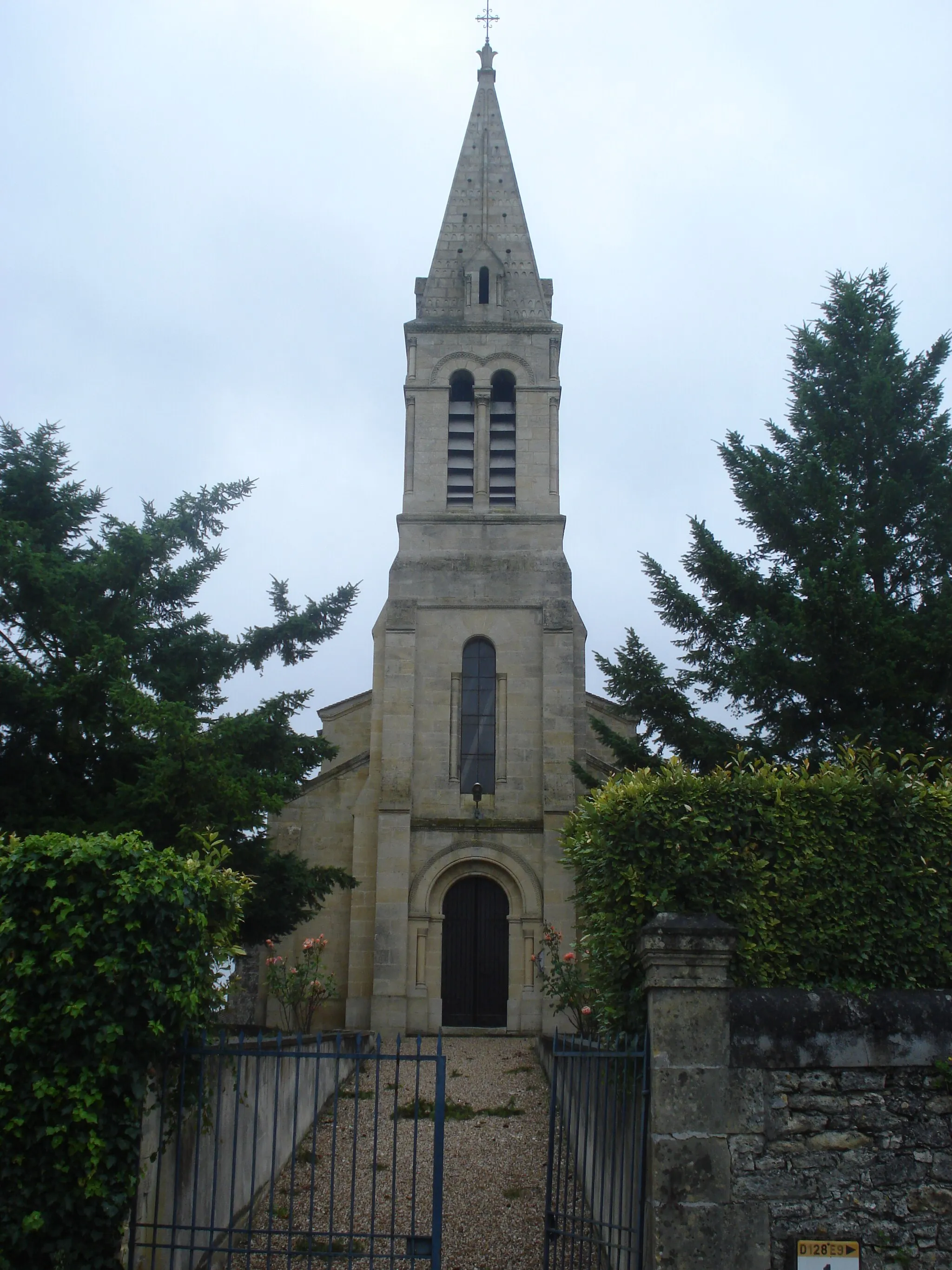 Photo showing: Caplong (Gironde, Fr), churchtower