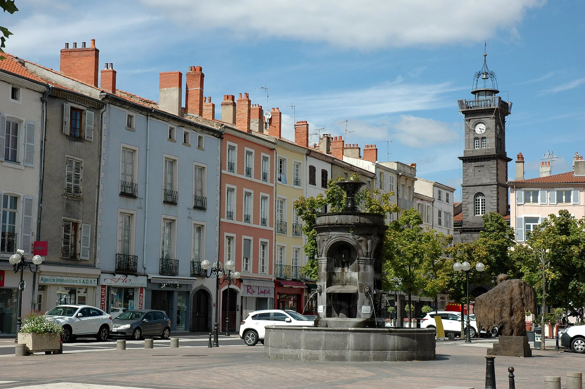 Photo showing: Tour de l'Horloge (Issoire)