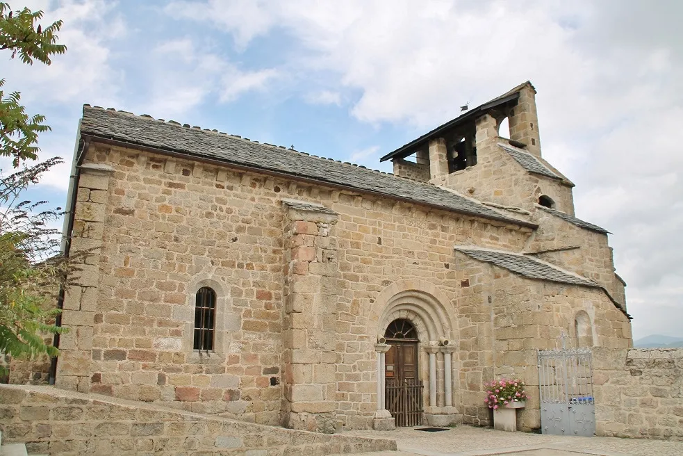 Photo showing: Église Saint-Jacques de Saint-Christophe-d'Allier (43).