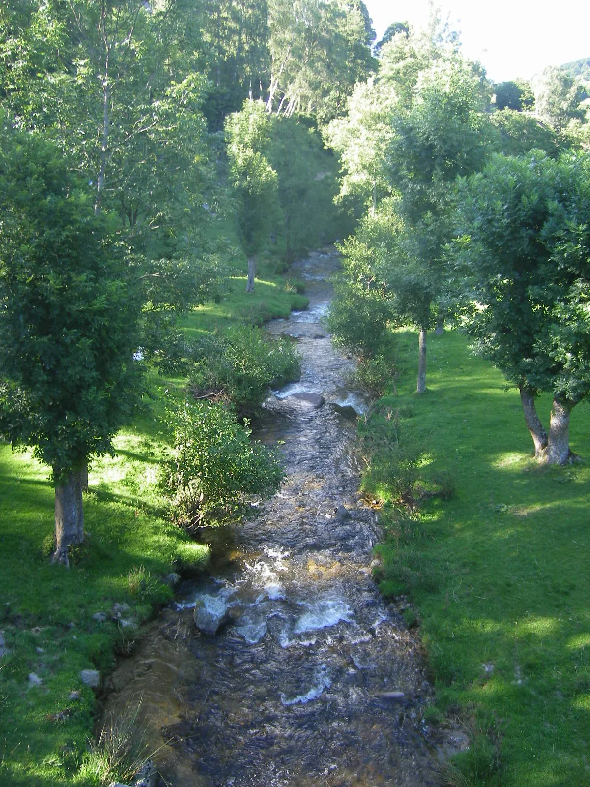 Photo showing: The Desges stream near Besseyre-St.-Mary