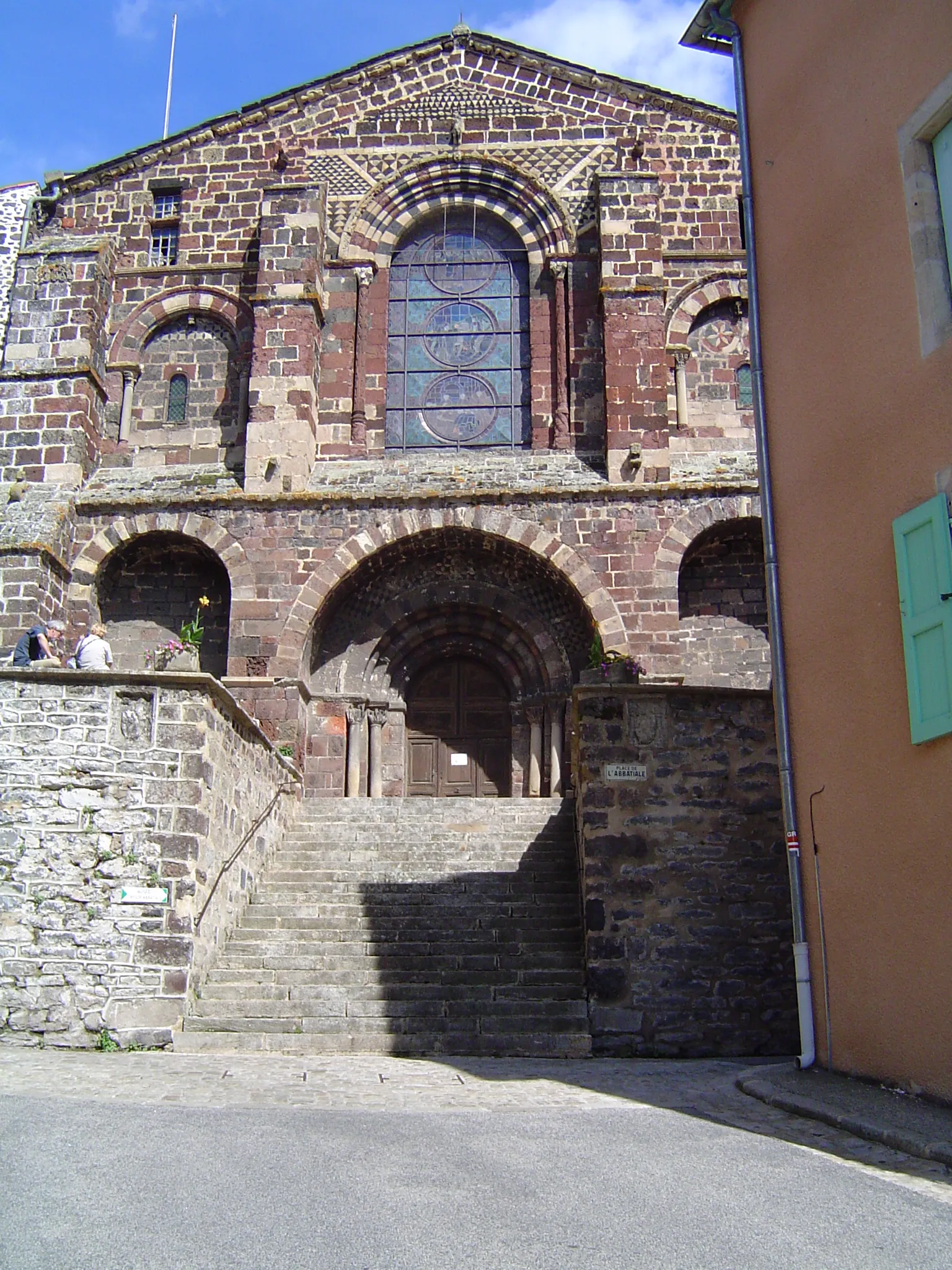 Photo showing: Le Monastier-sur-Gazeille, Abbatical church Saint Chaffre