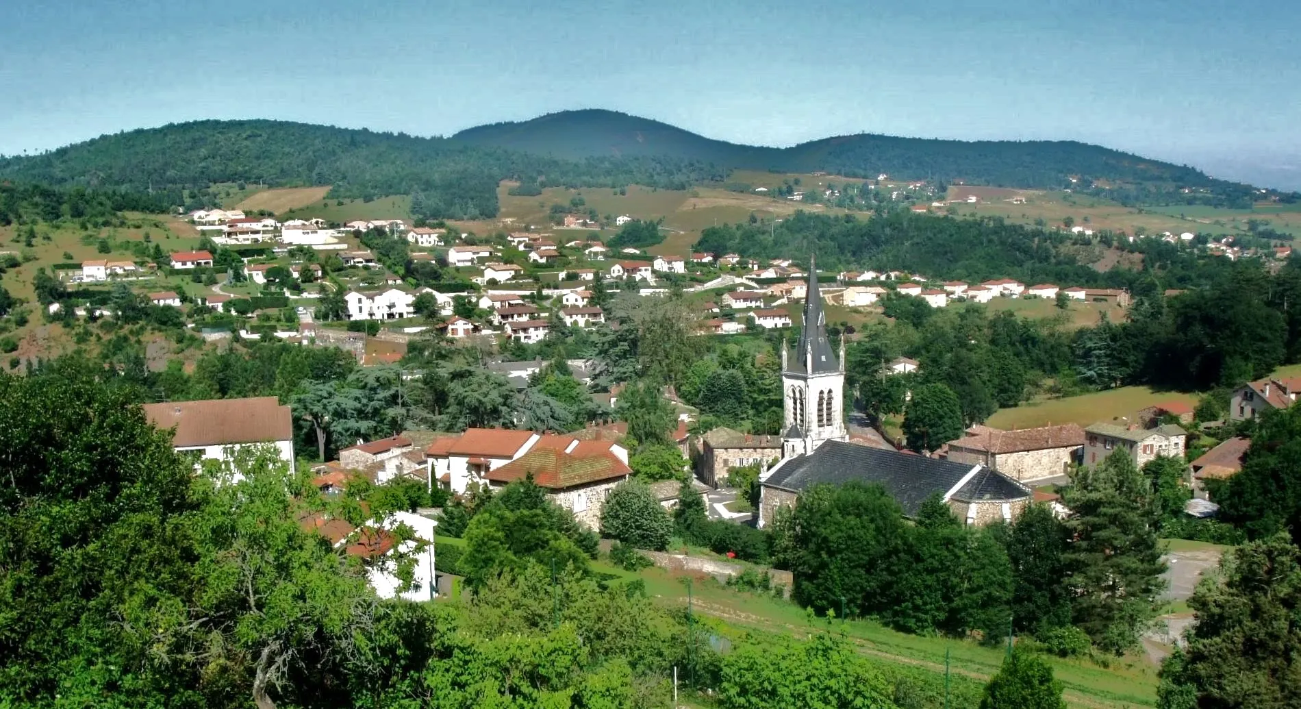 Photo showing: Saint-Marcel-lès-Annonay vue générale