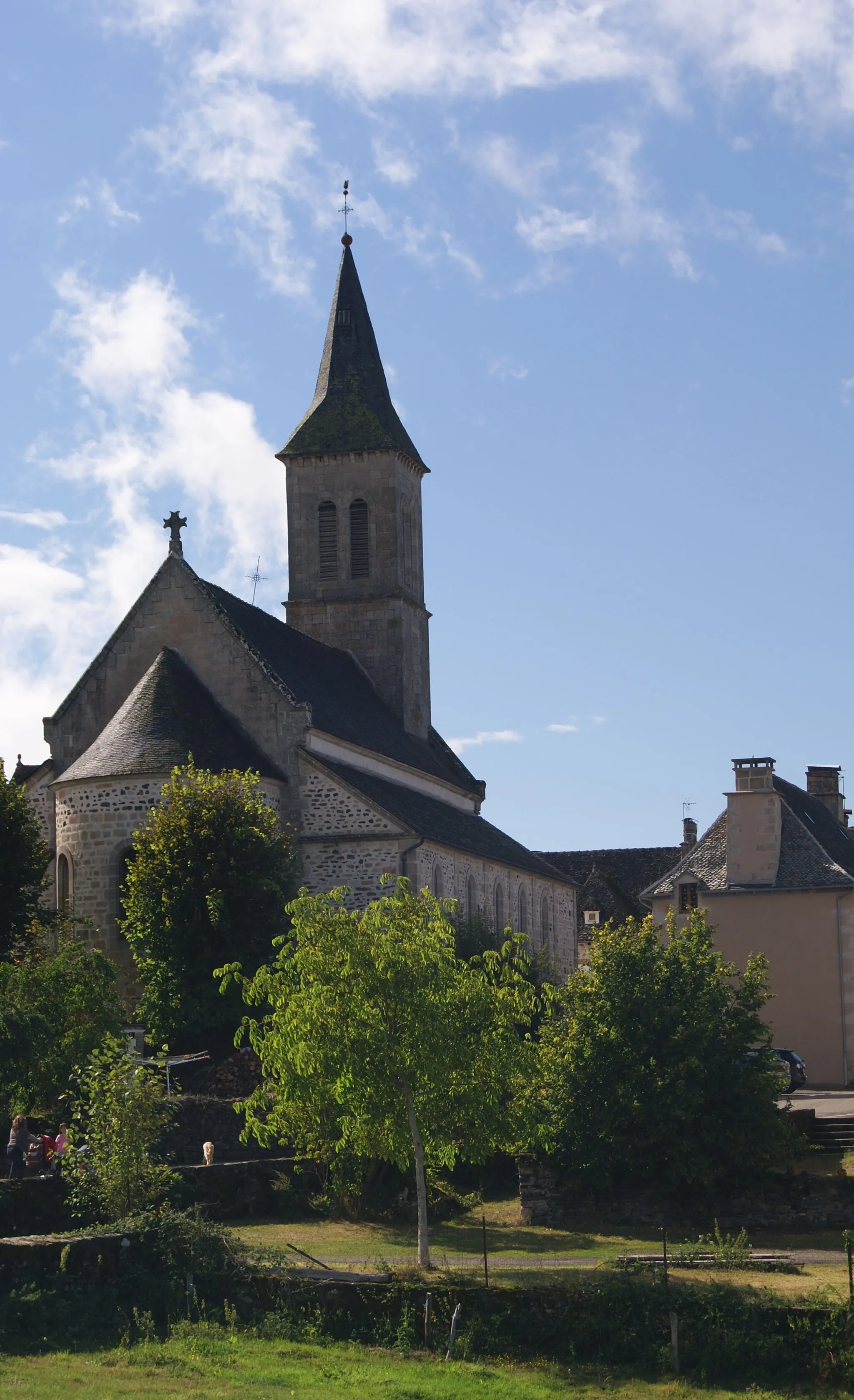 Photo showing: Eglise de Rilhac-Xaintrie