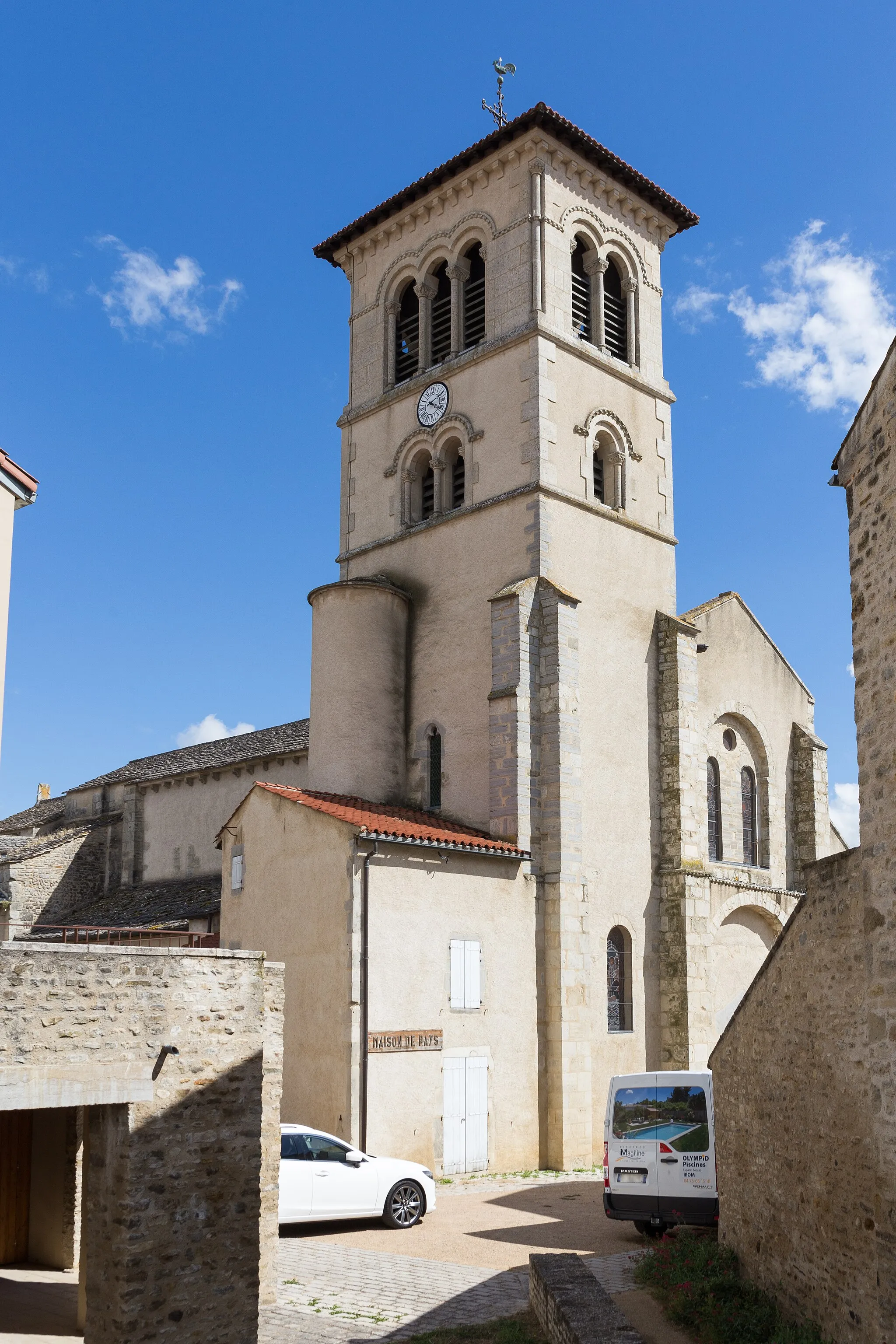 Photo showing: Église Saint-Martin d'Artonne.