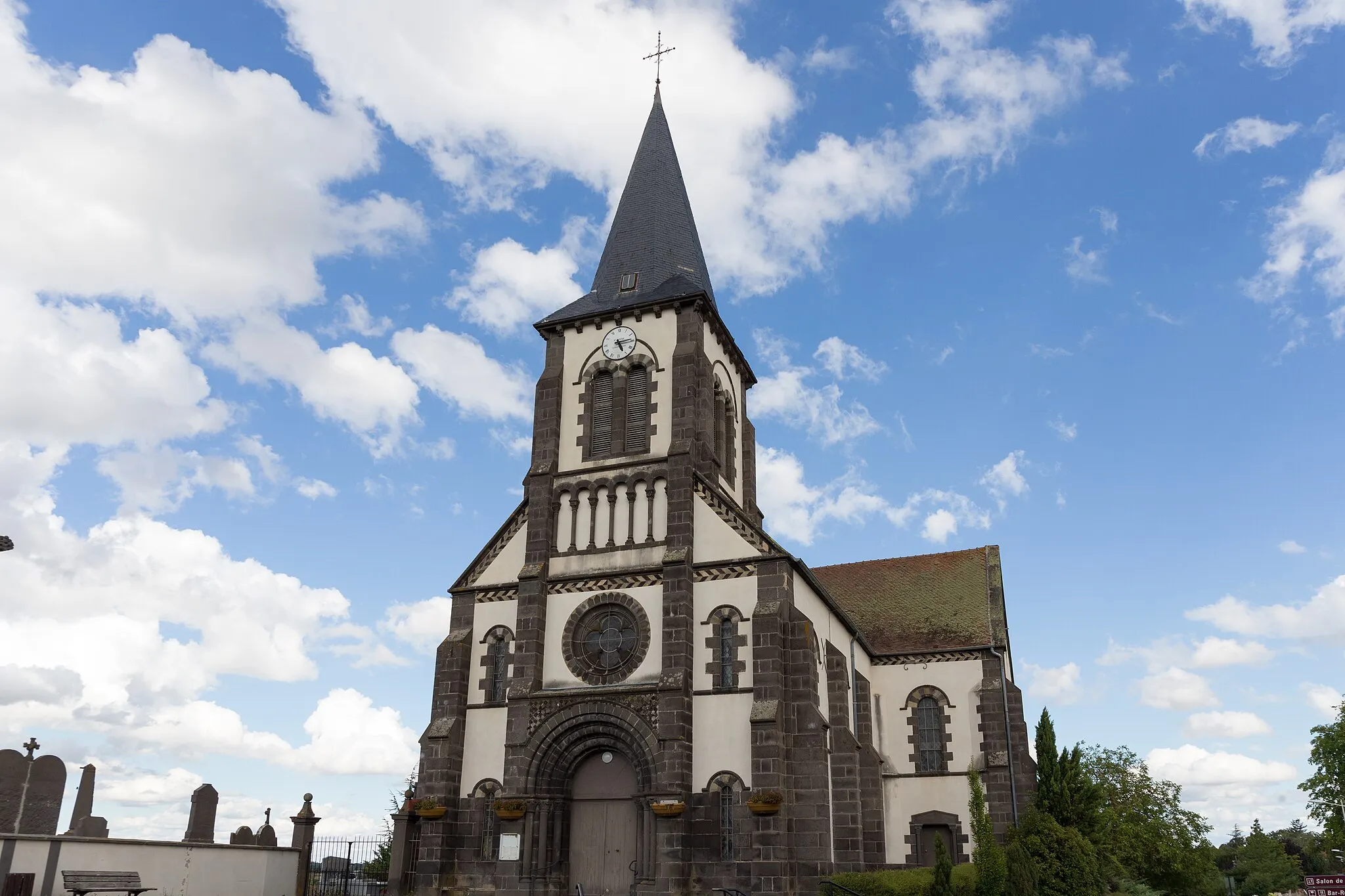 Photo showing: Église Saint-Gal de Beauregard-Vendon.