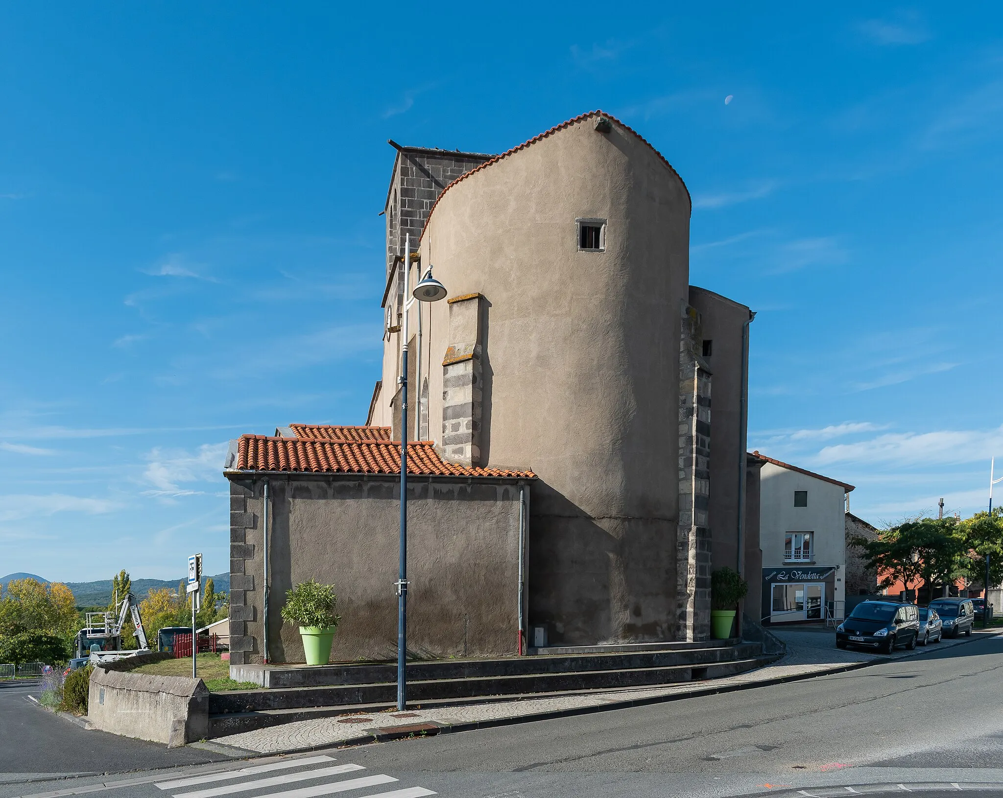 Photo showing: Saint Bonitus church in Saint-Bonnet-près-Riom, Puy-de-Dôme, France