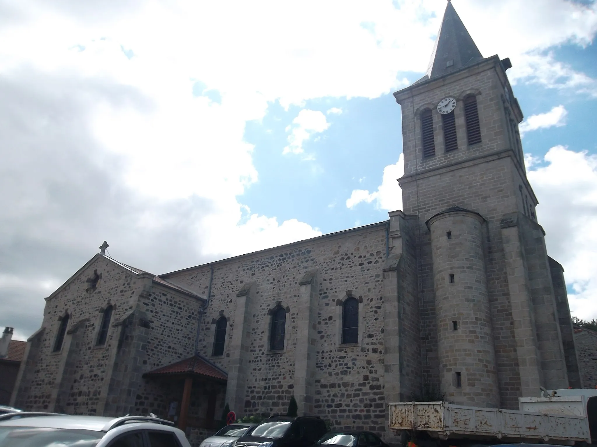 Photo showing: église de Lantriac