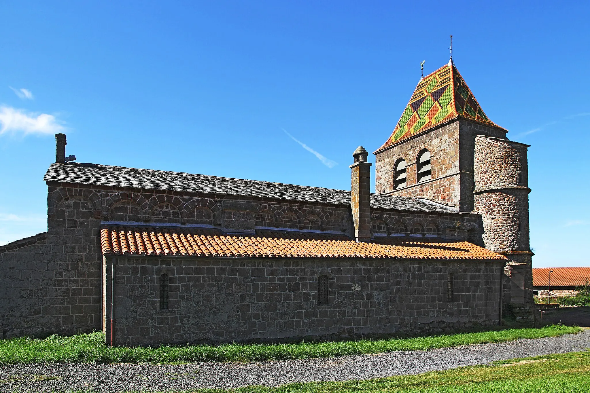 Photo showing: Église Saint-Jean-Baptiste de Saint-Jean-Lachalm