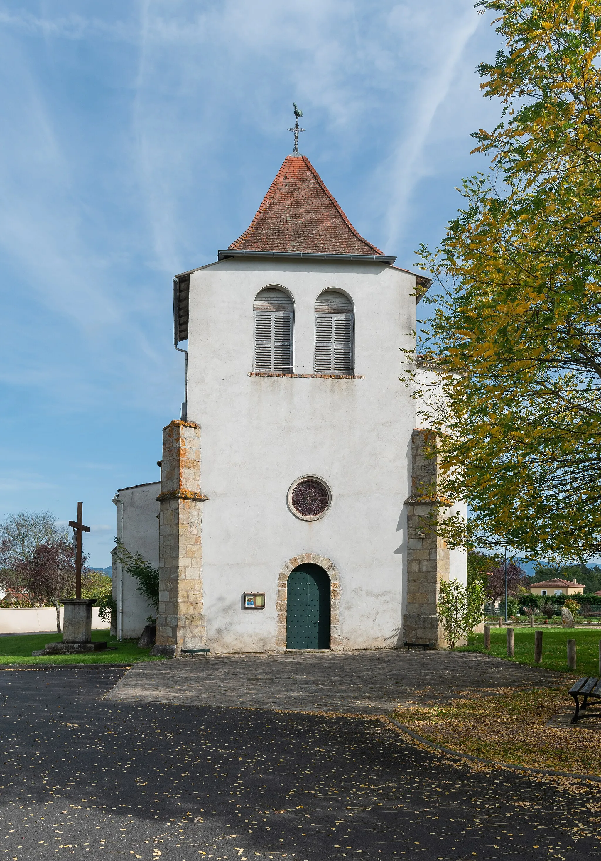 Photo showing: Saint Caprasius of Agen church Saint-Jean-d'Heurs, Puy-de-Dôme, France