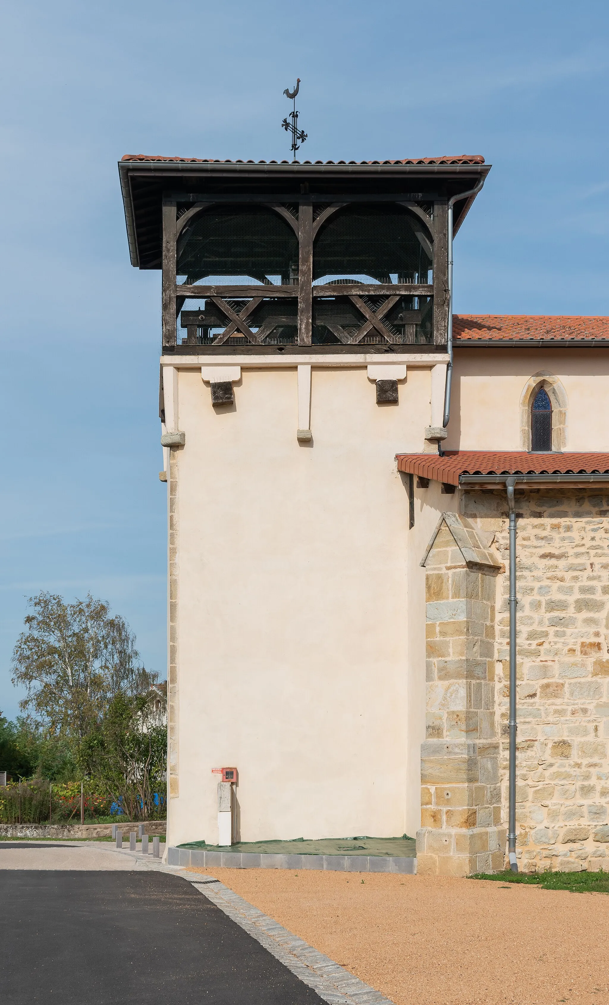 Photo showing: Our Lady church in Peschadoires, Puy-de-Dôme, France