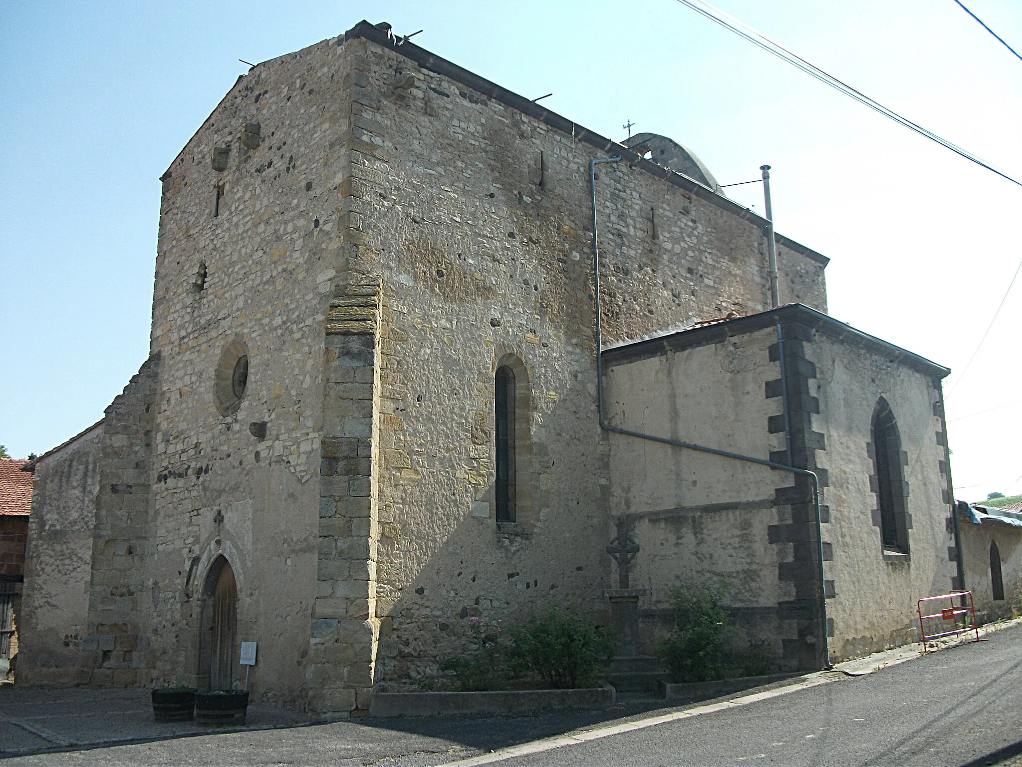 Photo showing: Church of Reignat, Puy-de-Dôme, Auvergne-Rhône-Alpes, France. [14705]