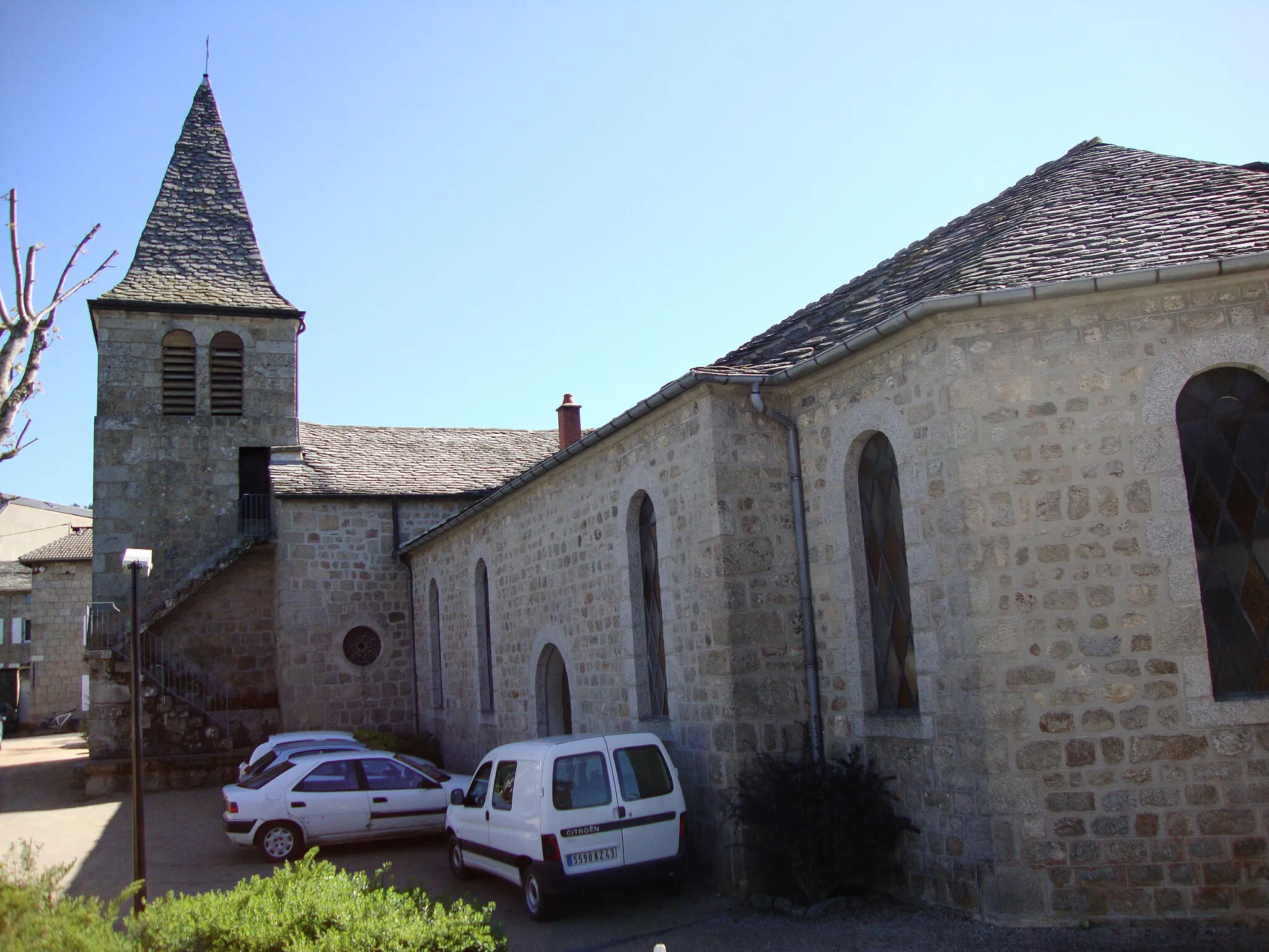 Photo showing: Le Chambon-sur-Lignon (Haute-Loire, Fr) church