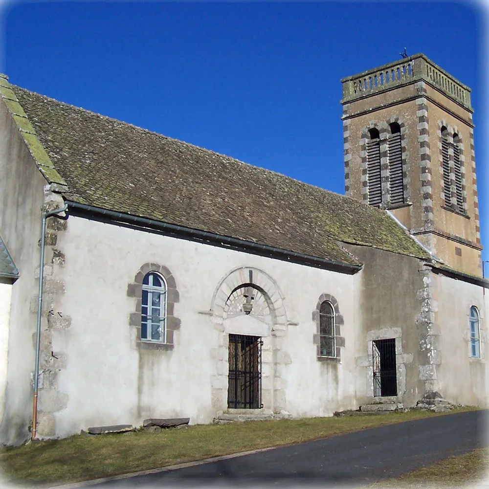 Photo showing: Eglise de Puy Saint Gulmier- face