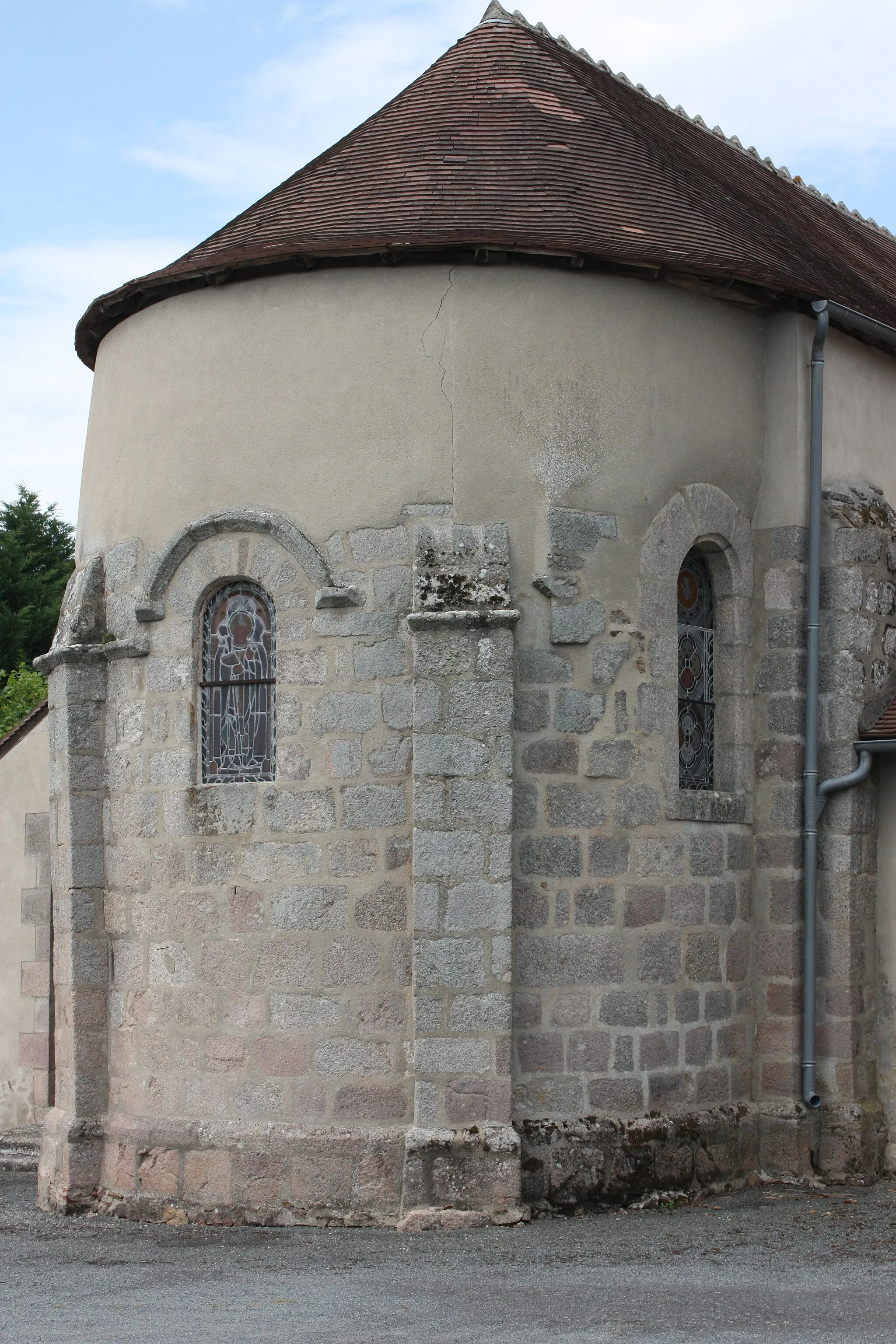 Photo showing: Église Saint-Désiré de Leyrat