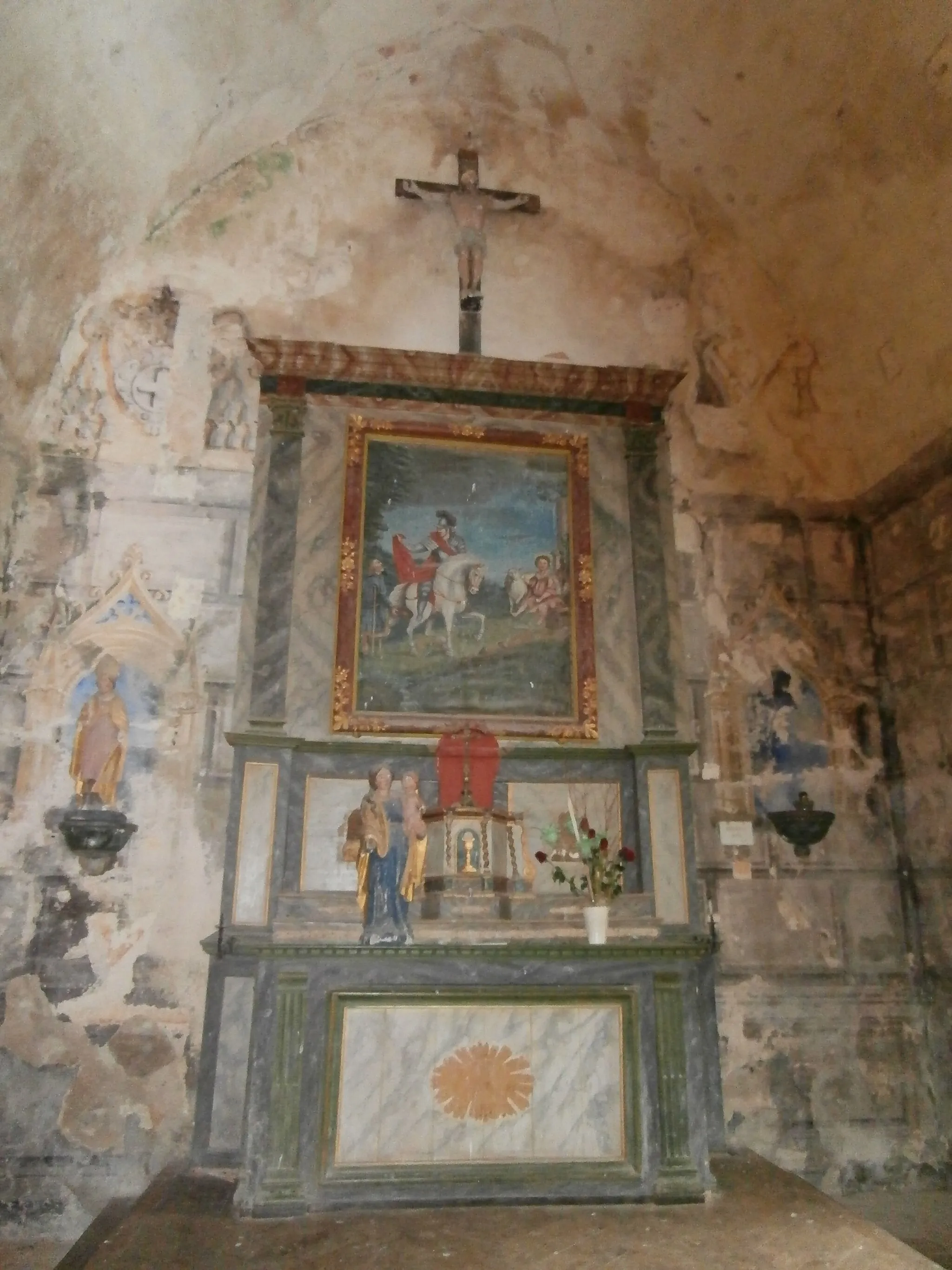 Photo showing: autel de l'église