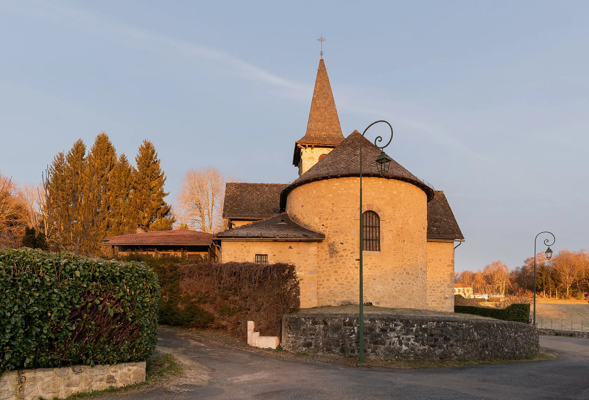Photo showing: Saint Hilary church in Saint-Hilaire, Lot, France