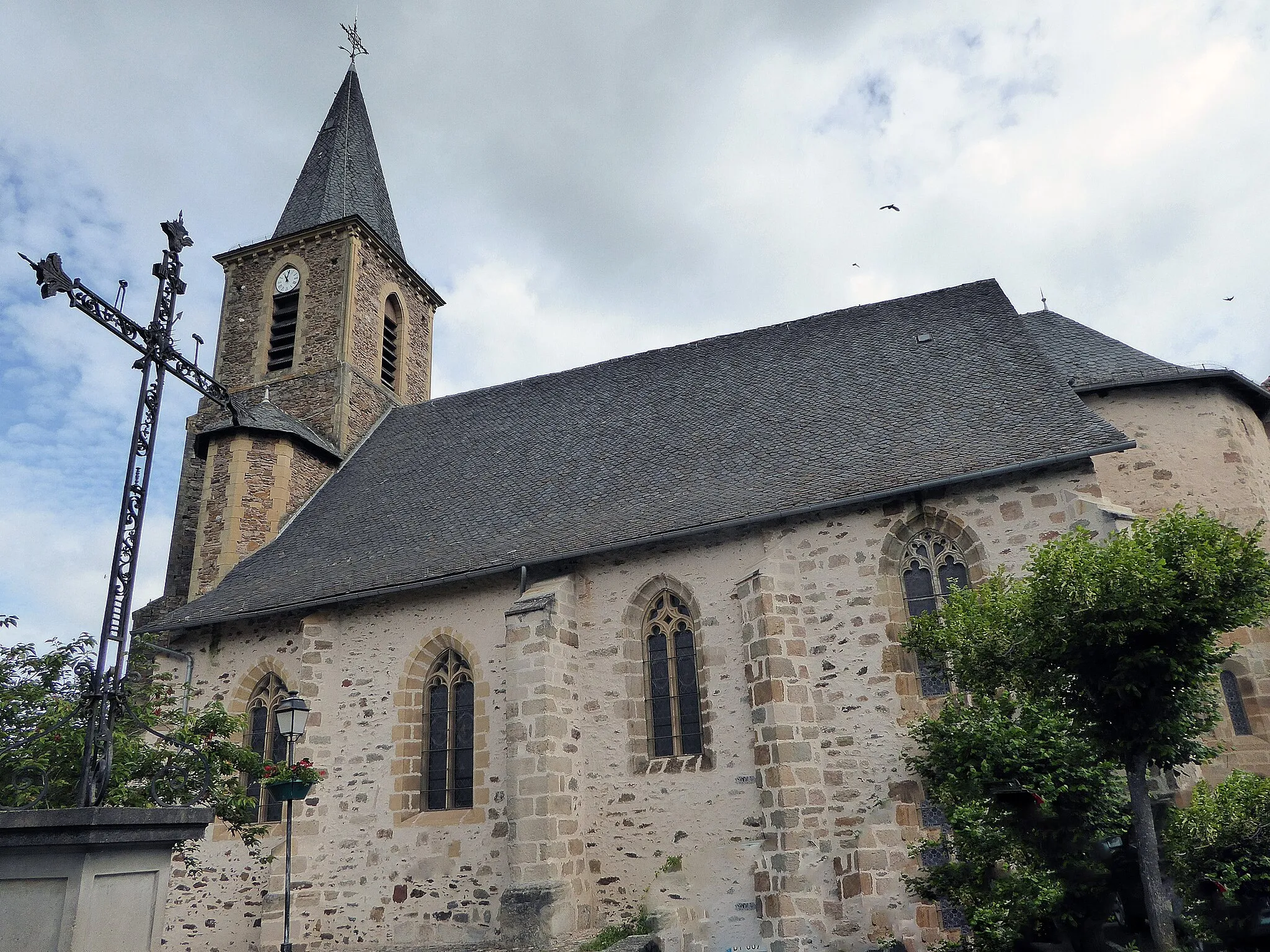 Photo showing: Église Saint-Martin de Flagnac
