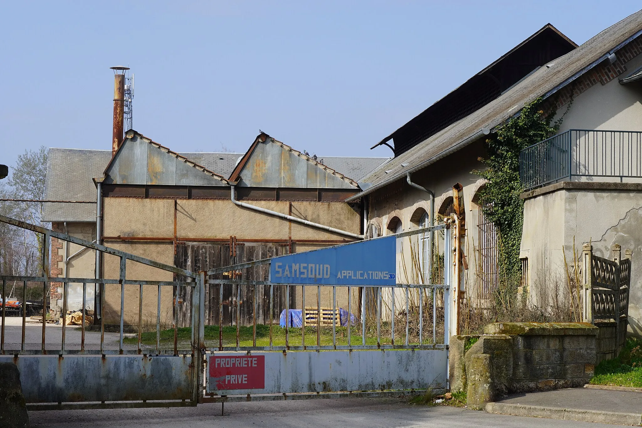 Photo showing: Les ateliers des houillères de La Machine (57).