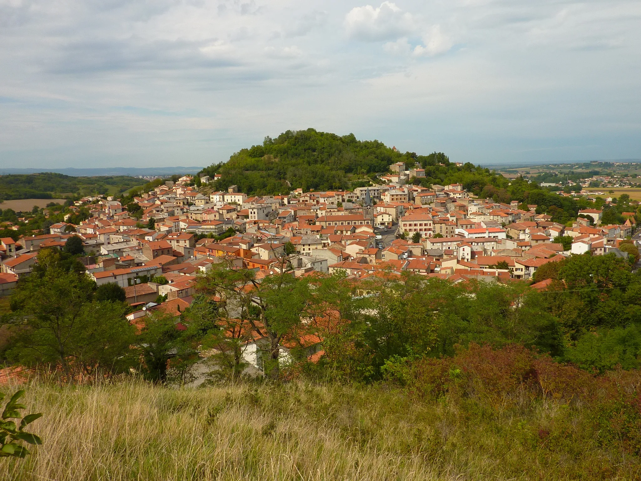 Photo showing: Vertaizon from the Challat volcanic cone