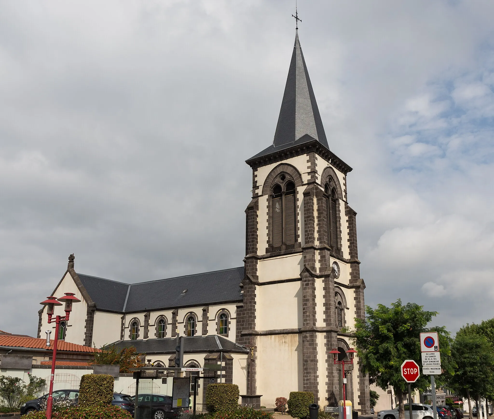 Photo showing: Église de l'Invention-de-Saint-Étienne à Lempdes.