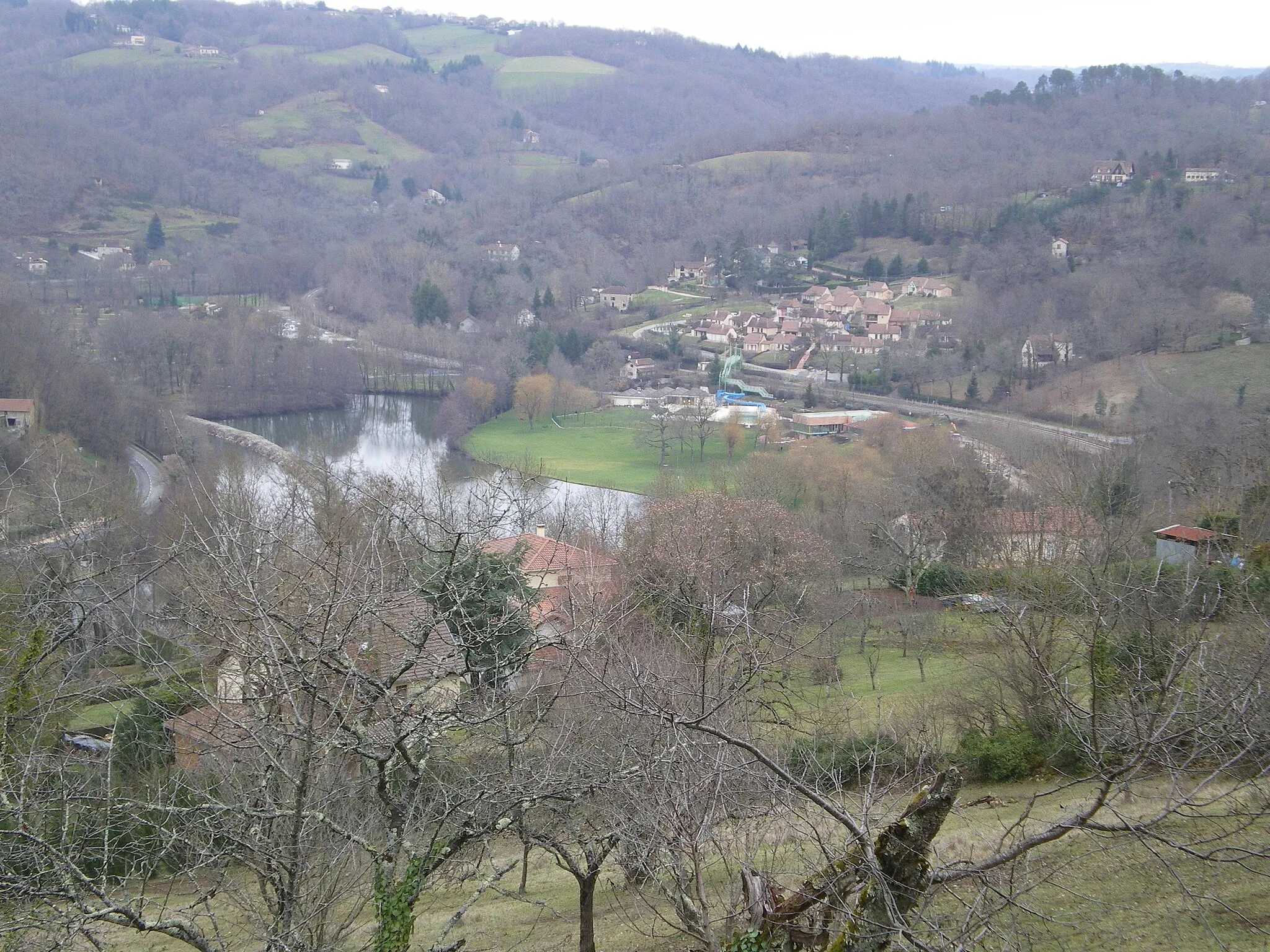 Photo showing: Base nautique du Surgié, Figeac, Lot, France