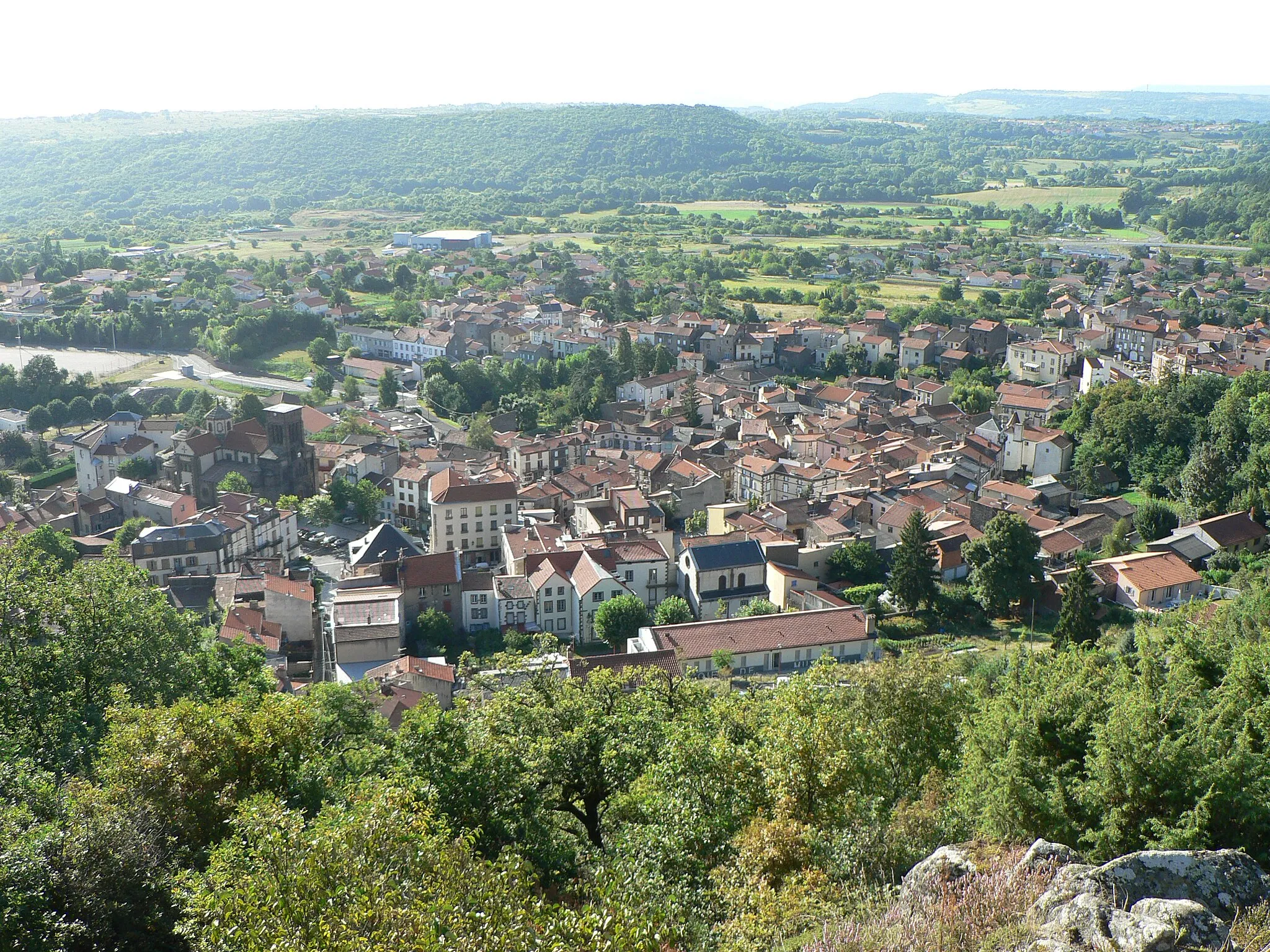 Photo showing: City of Volvic (Puy-de-Dôme, France)