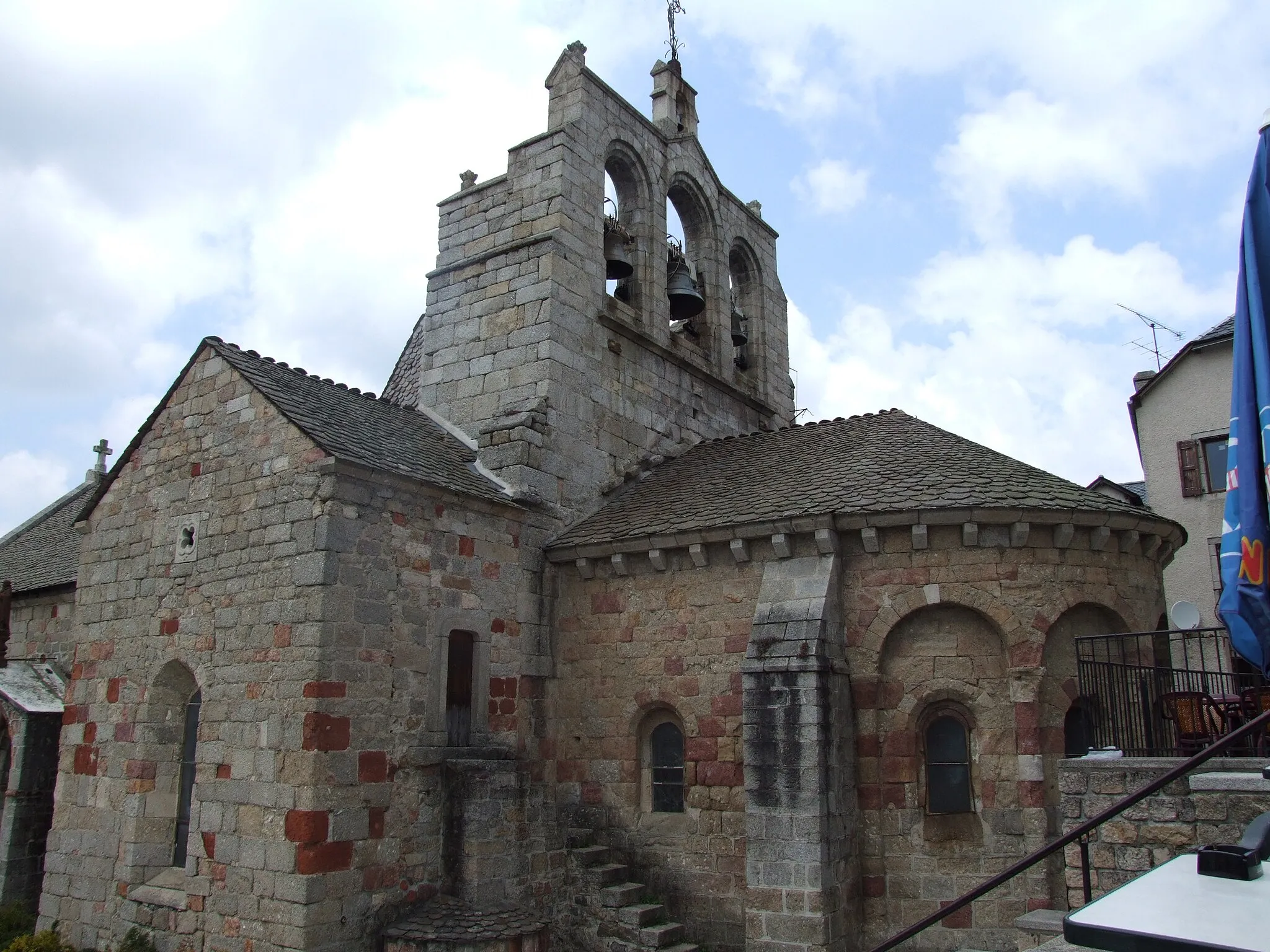 Photo showing: Church of St.-Alban-sur-Limagnol