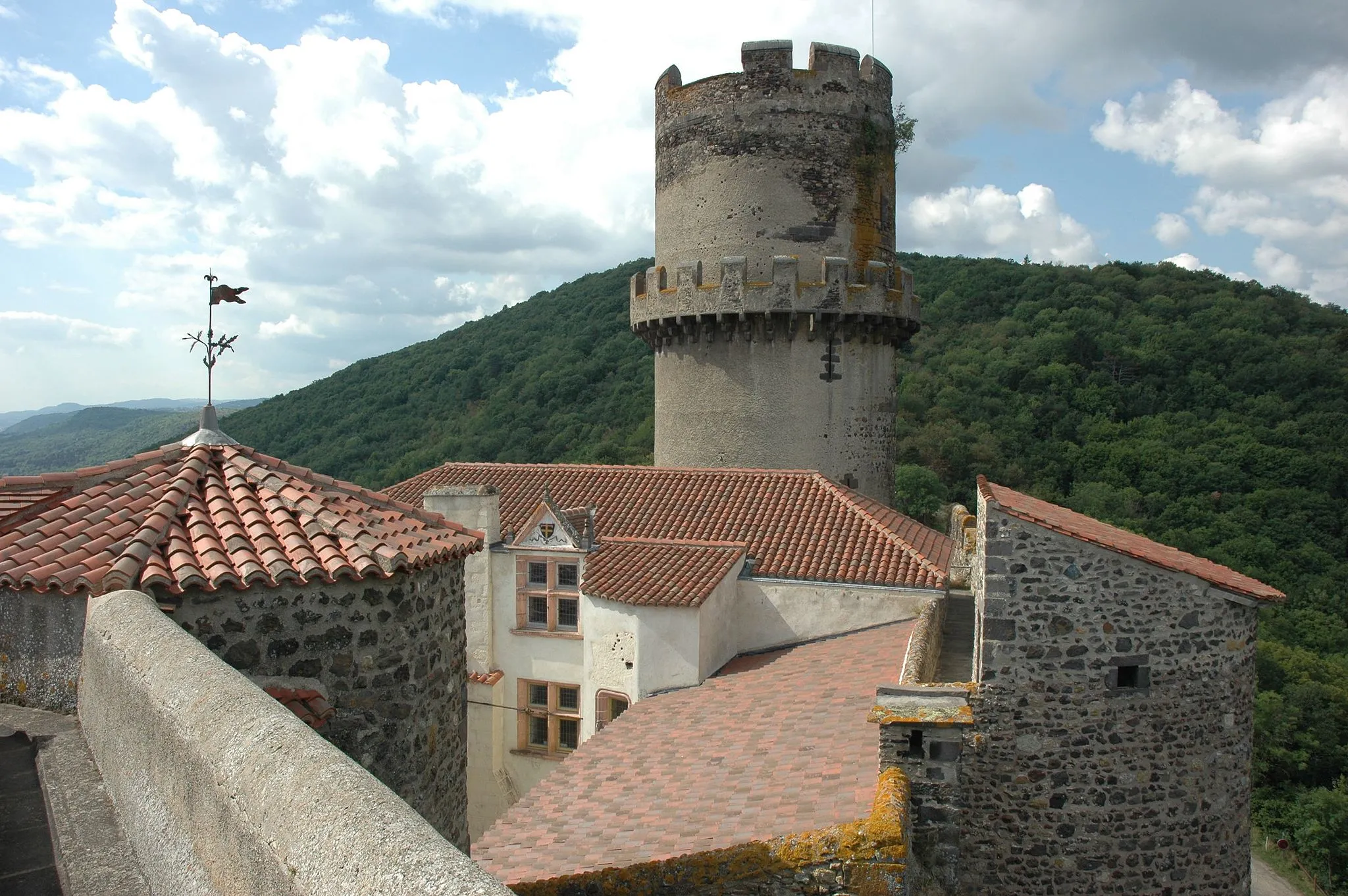 Photo showing: Château de Tournoël