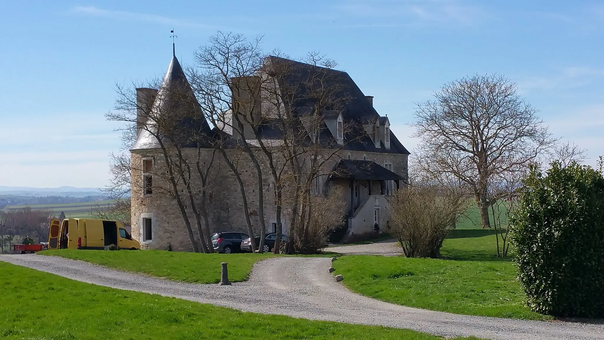 Photo showing: Château de Rilhat, dans l'Allier.