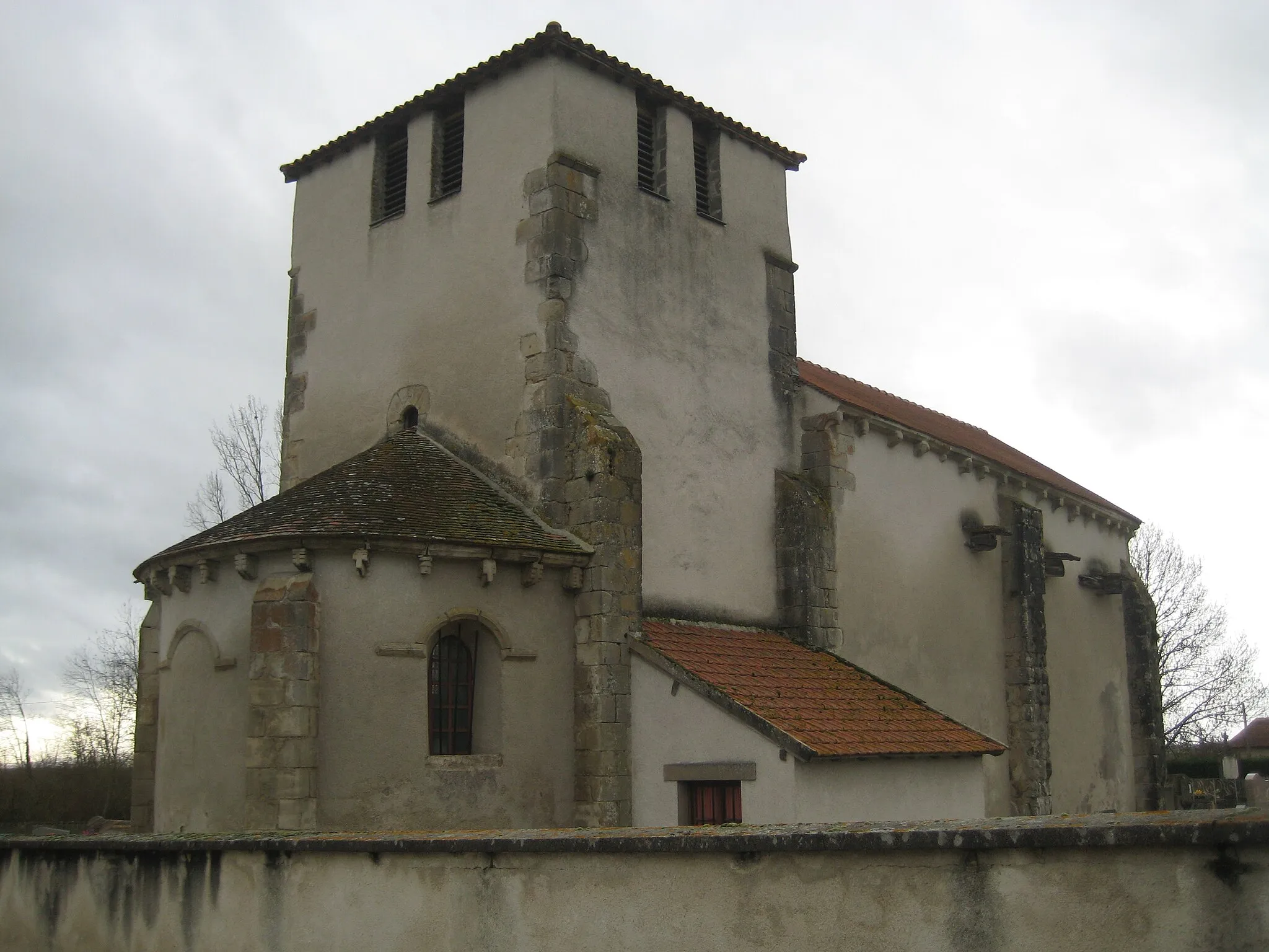 Photo showing: Église de Jussat, Randan, Puy-de-Dôme, France