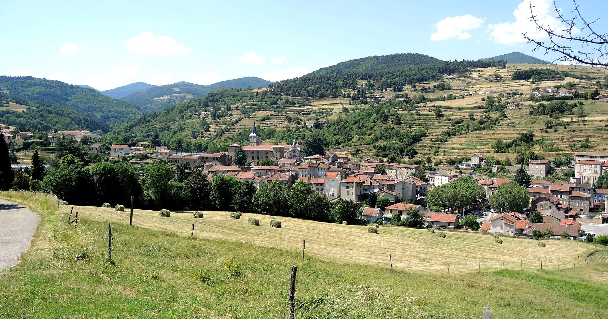 Photo showing: Satillieu vue générale