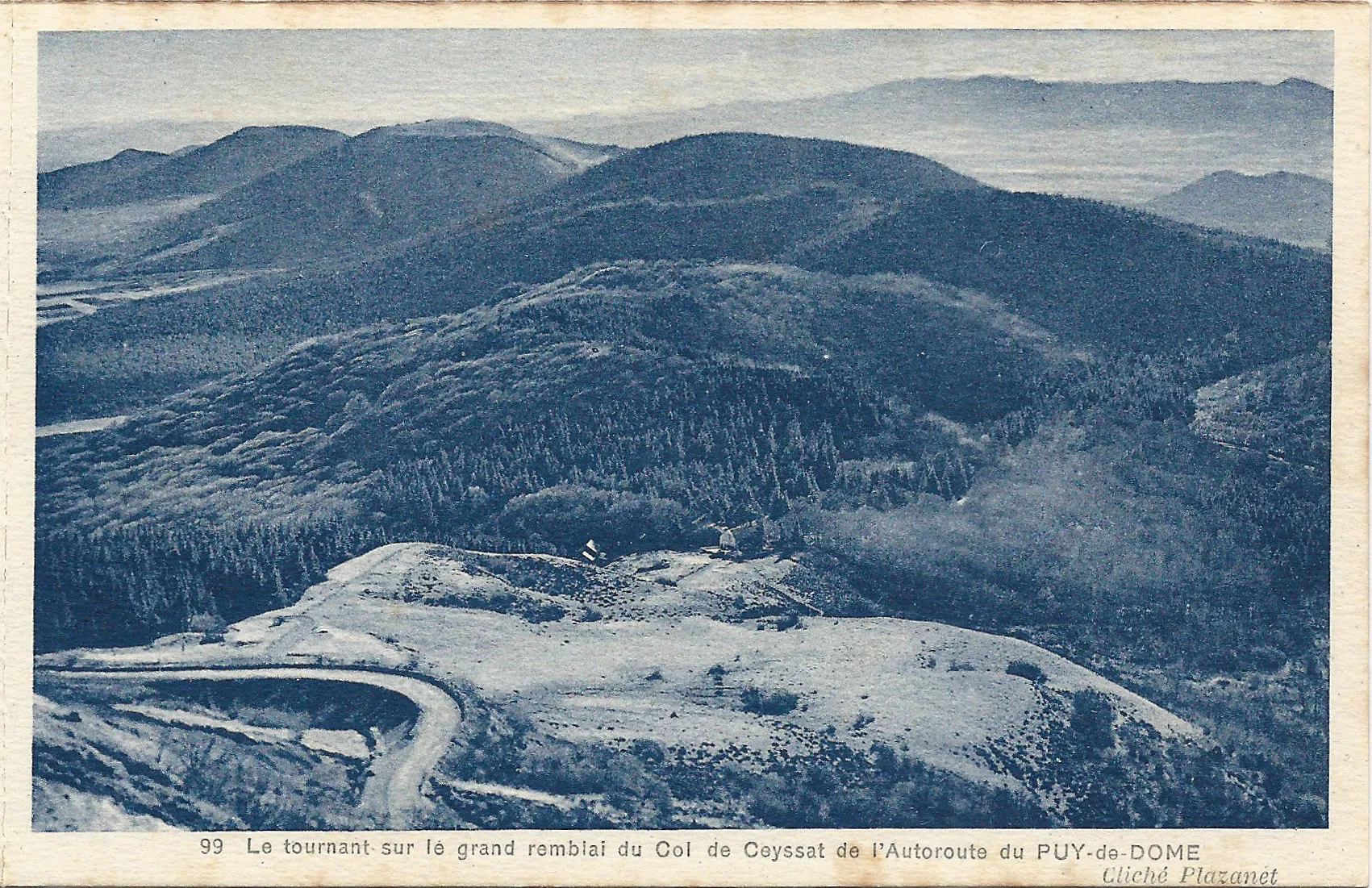 Photo showing: Le Puy de Dôme (Puy-de-Dôme, France) ; vers 1930