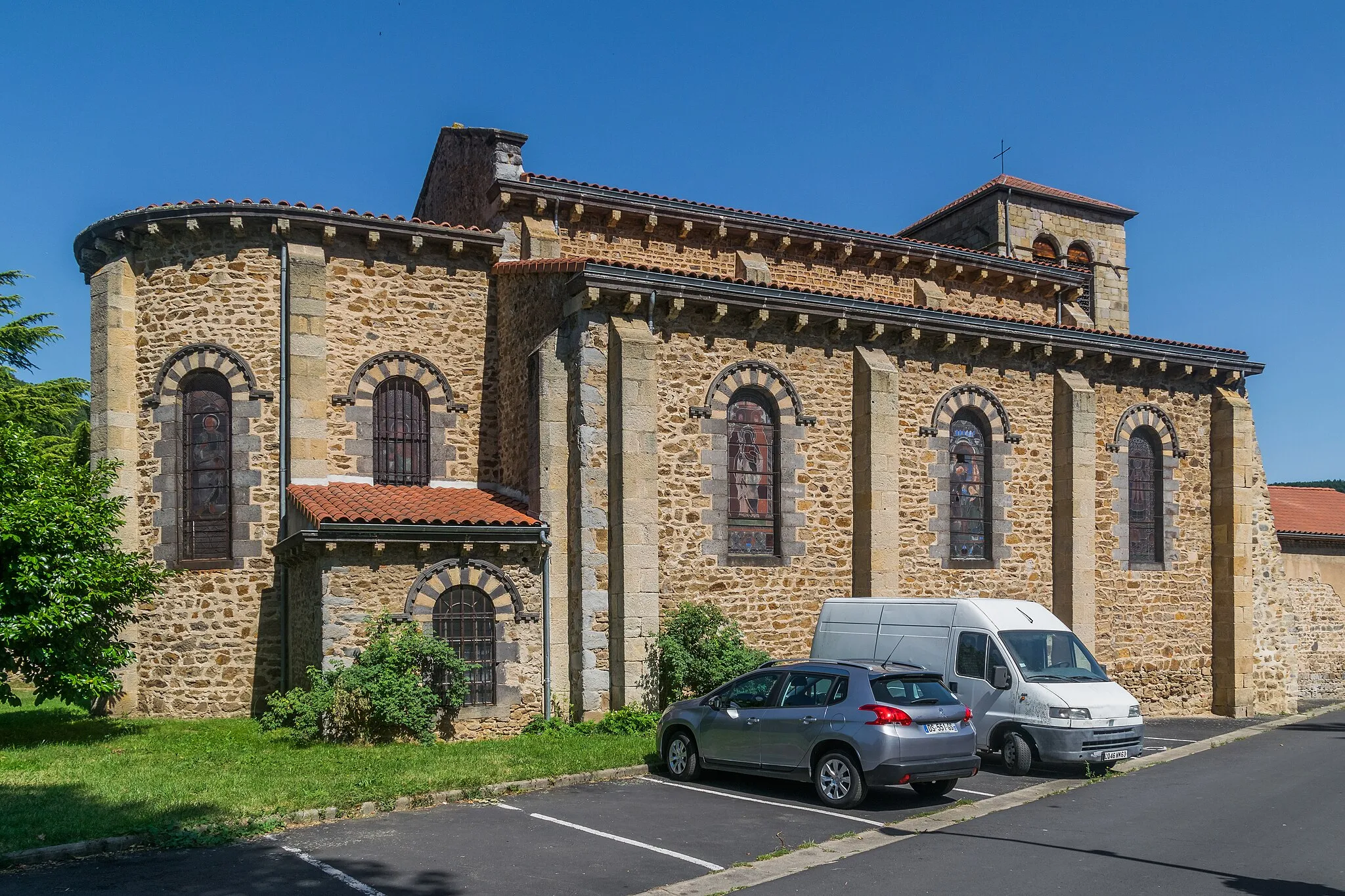 Photo showing: Church in Jumeaux, Puy-de-Dôme, France