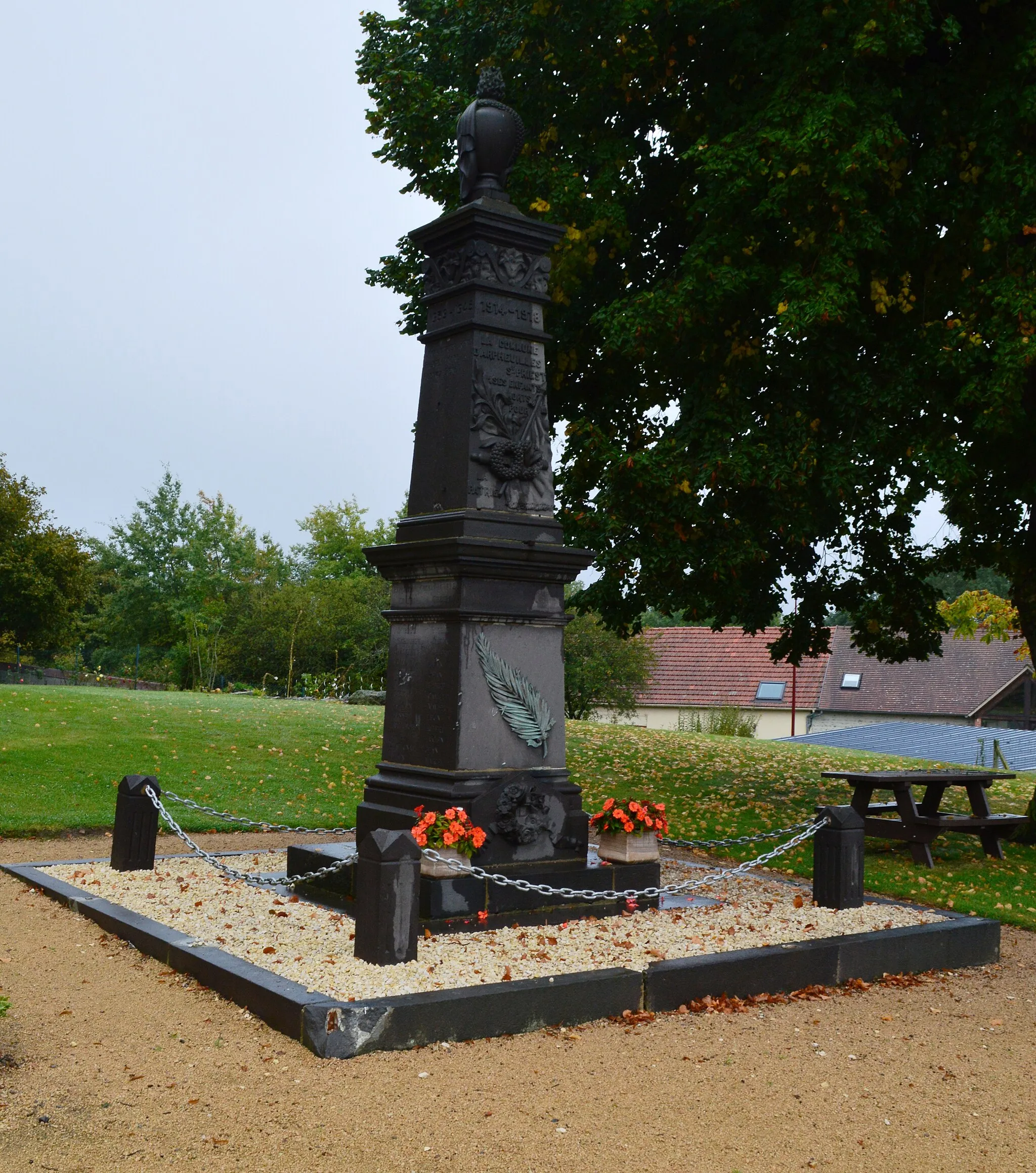 Photo showing: Arpheuilles-Saint-Priest War Memorial