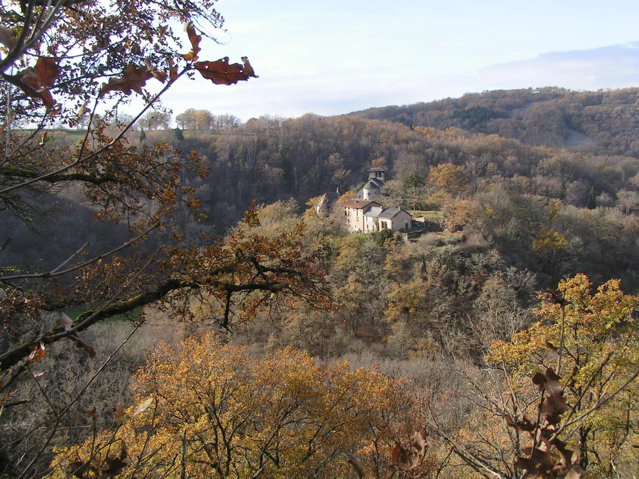 Photo showing: village de Saint Victor (Cantal), vu d'Aleix