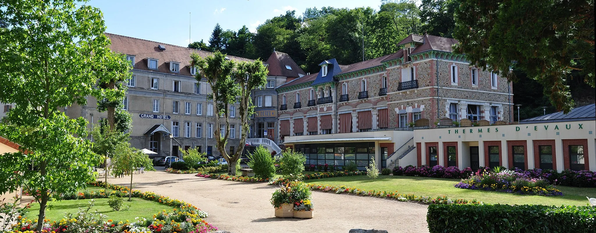 Photo showing: Thermes d'Évaux-les-Bains