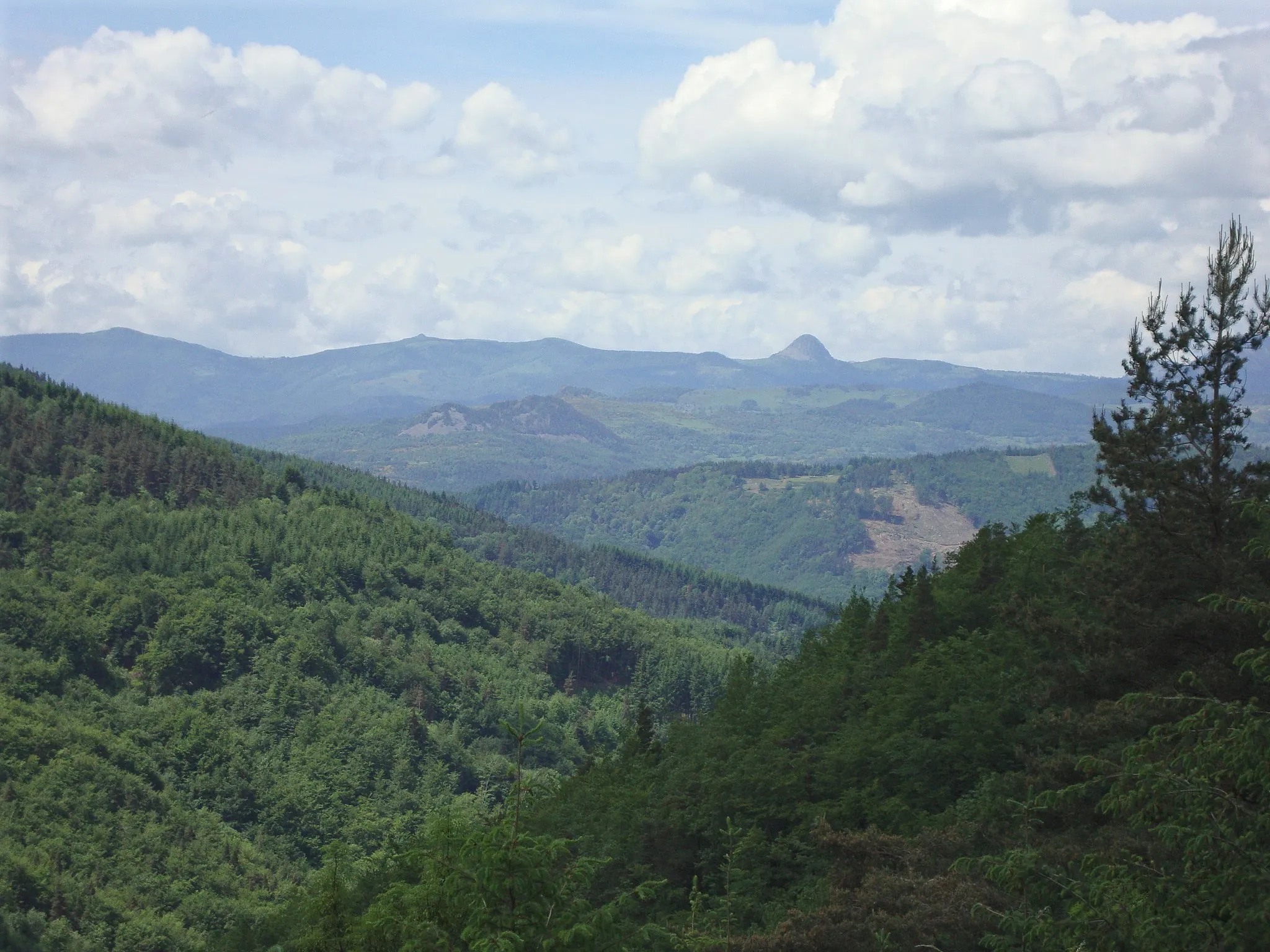 Photo showing: St.Agrève (Ardêche, Fr) landscape.